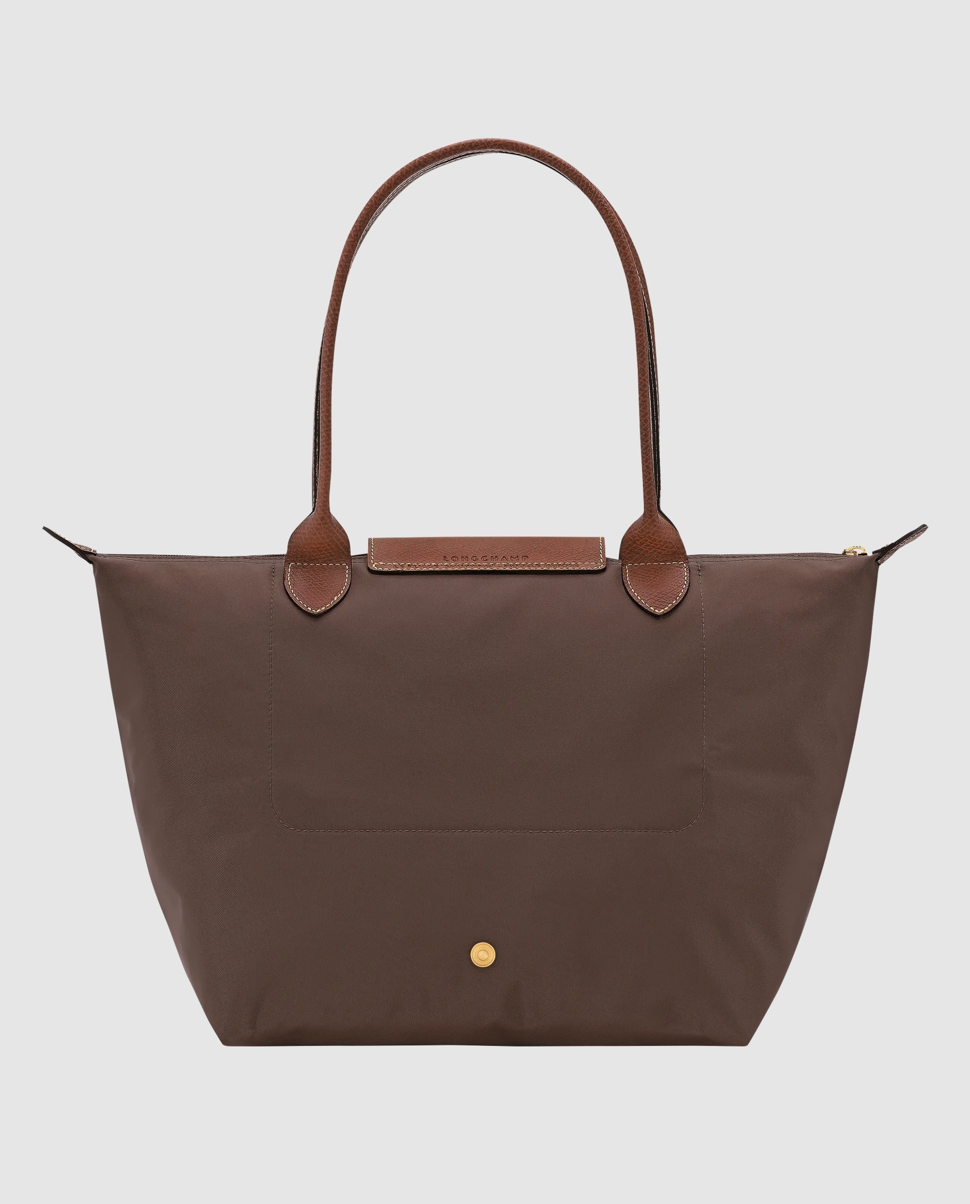 Bolsos de hombro de mujer le pliage original en talla m - Longchamp - Marrón chocolate Marrón chocolate-2