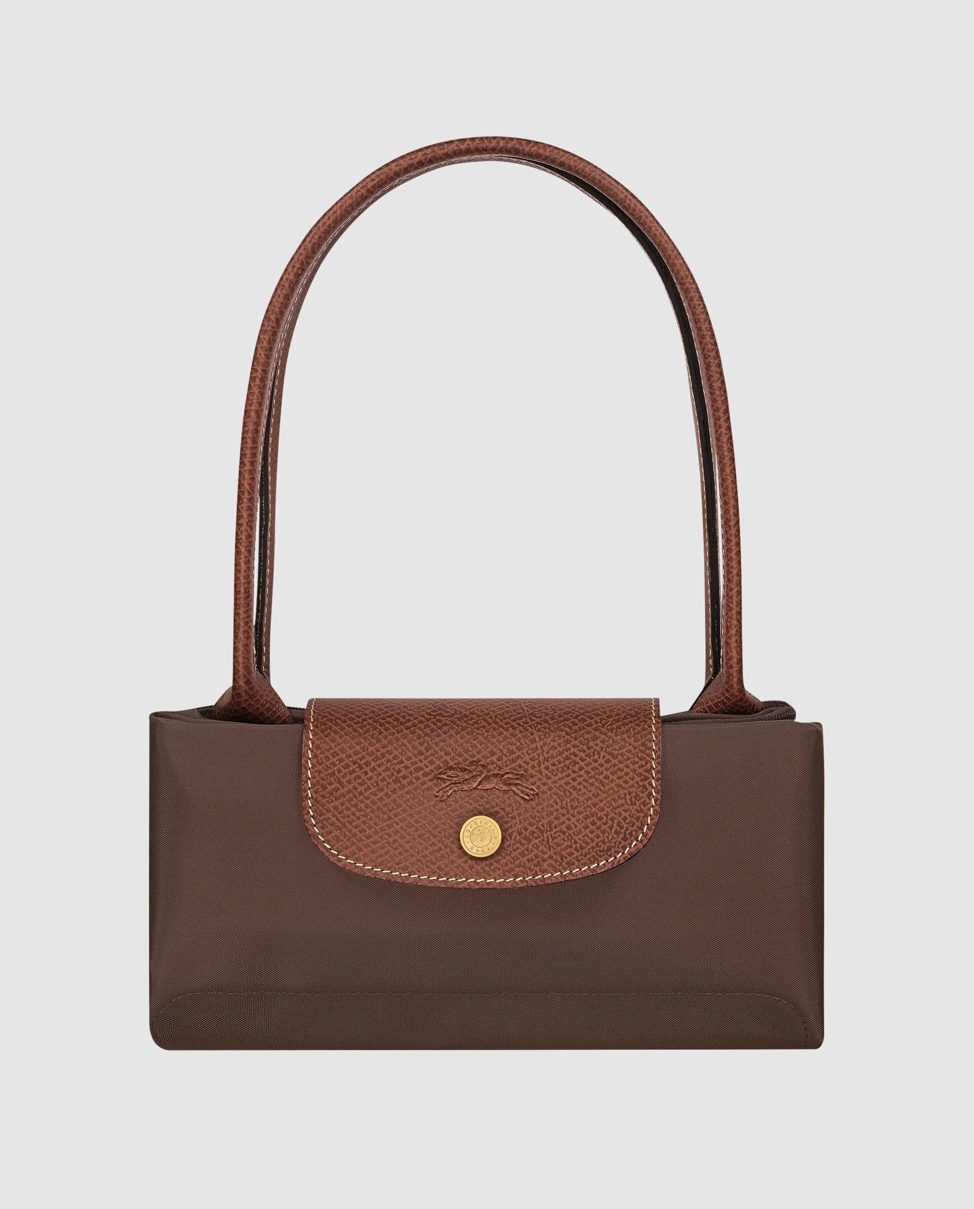 Bolsos de hombro de mujer le pliage original en talla m - Longchamp - Marrón chocolate Marrón chocolate-6