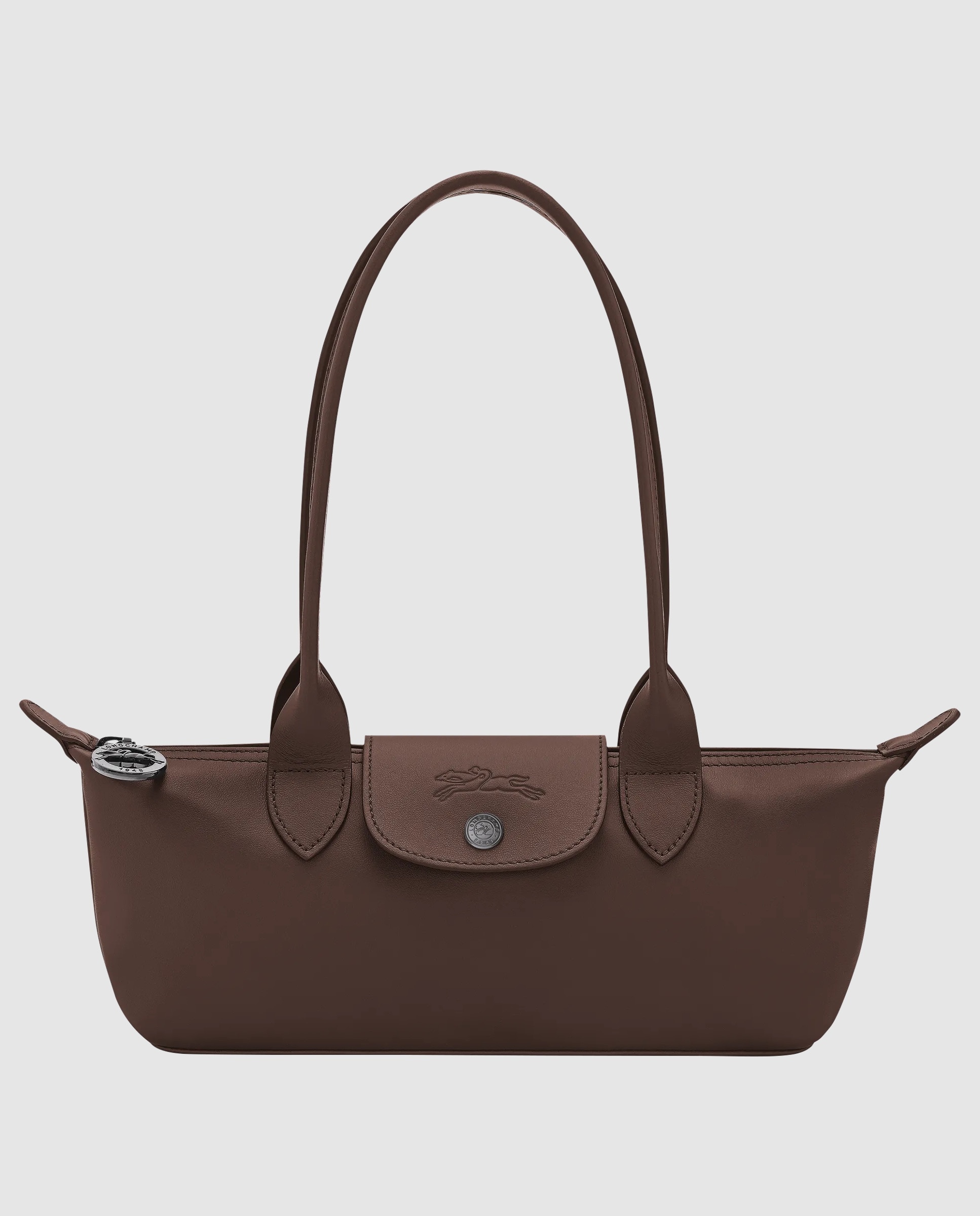 Bolsos de hombro de mujer le pliage xtra en talla m - Longchamp - Marrón chocolate Marrón chocolate-1