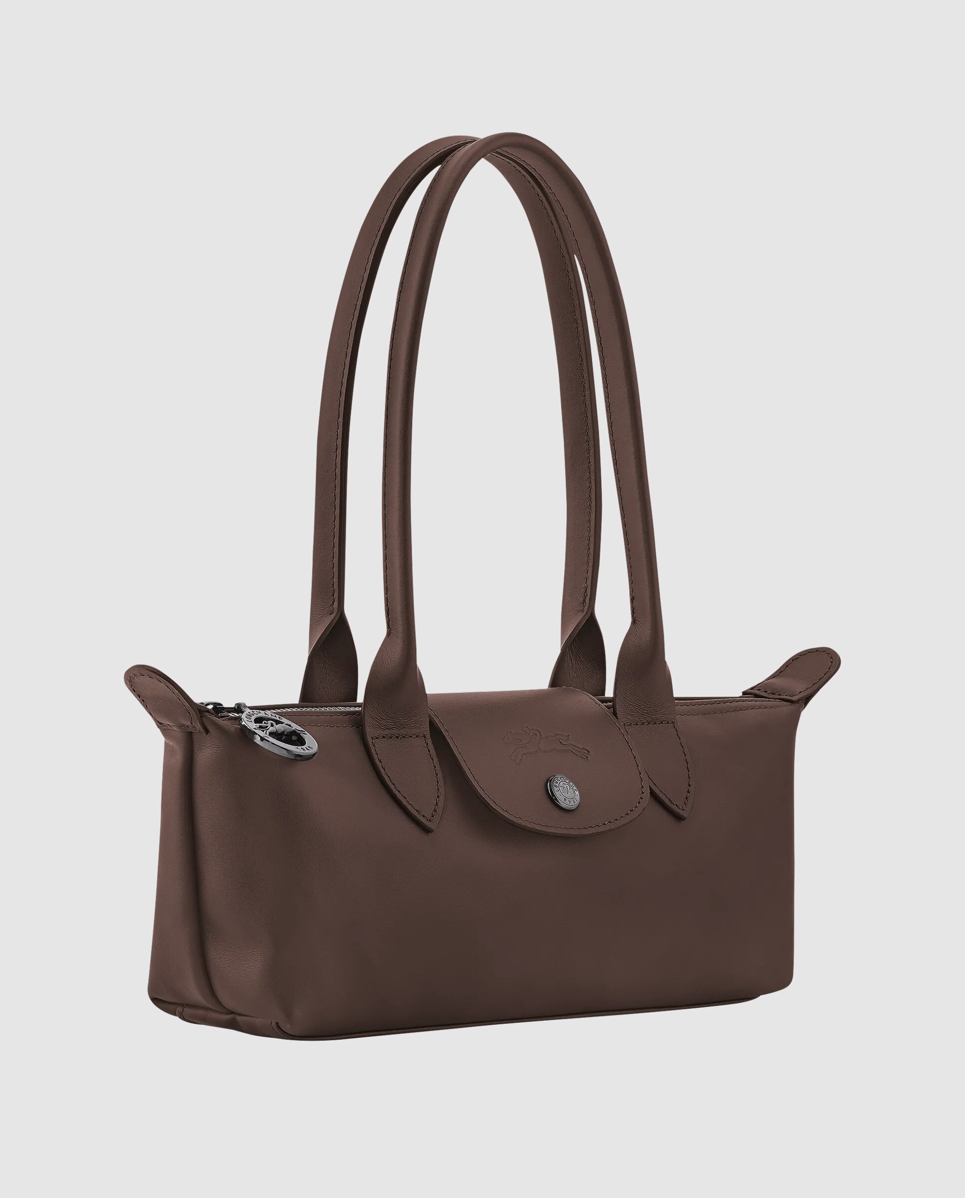 Bolsos de hombro de mujer le pliage xtra en talla m - Longchamp - Marrón chocolate Marrón chocolate-3