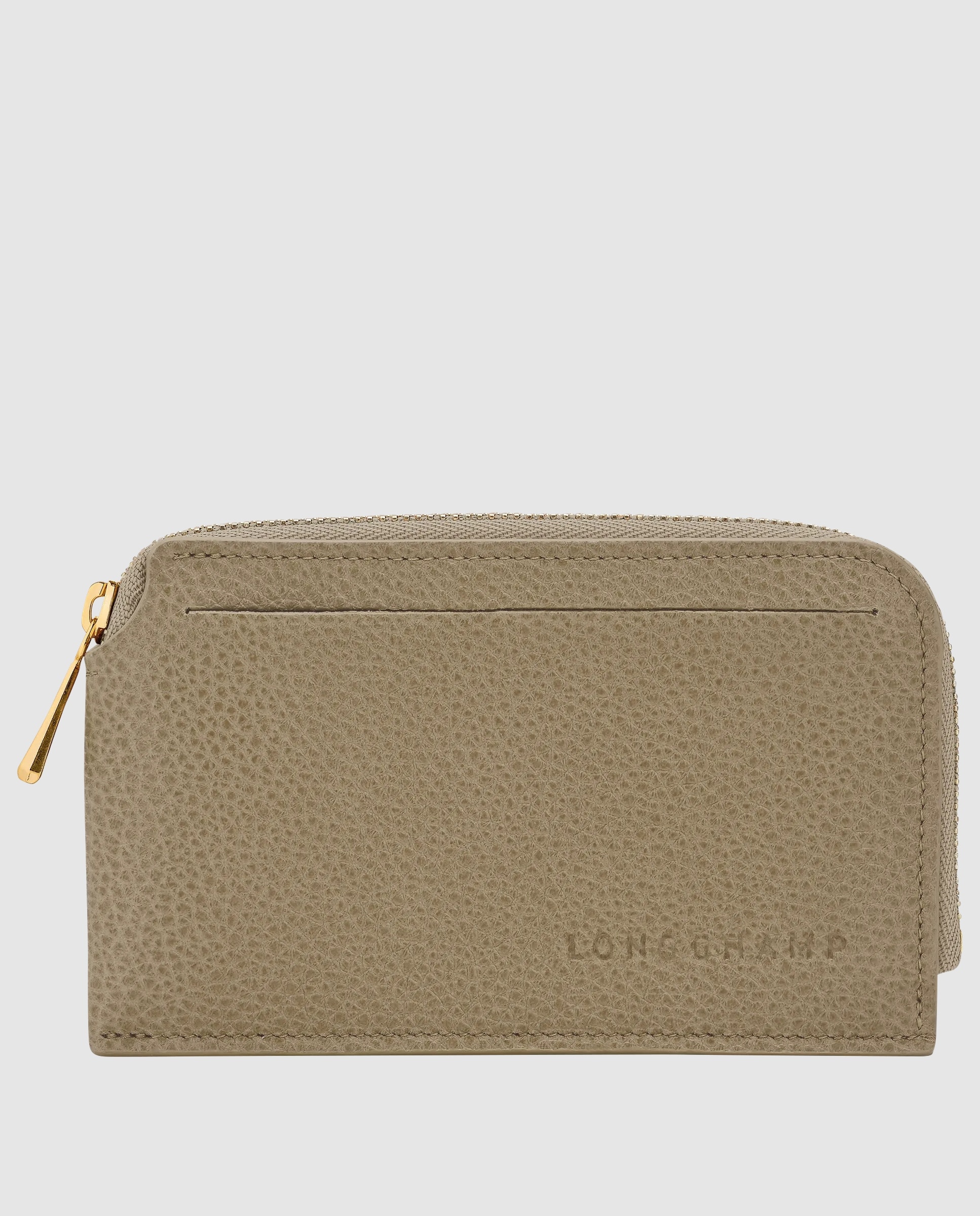 Tarjeteros de mujer le foulonné - Longchamp - Verde pardo Verde pardo-1