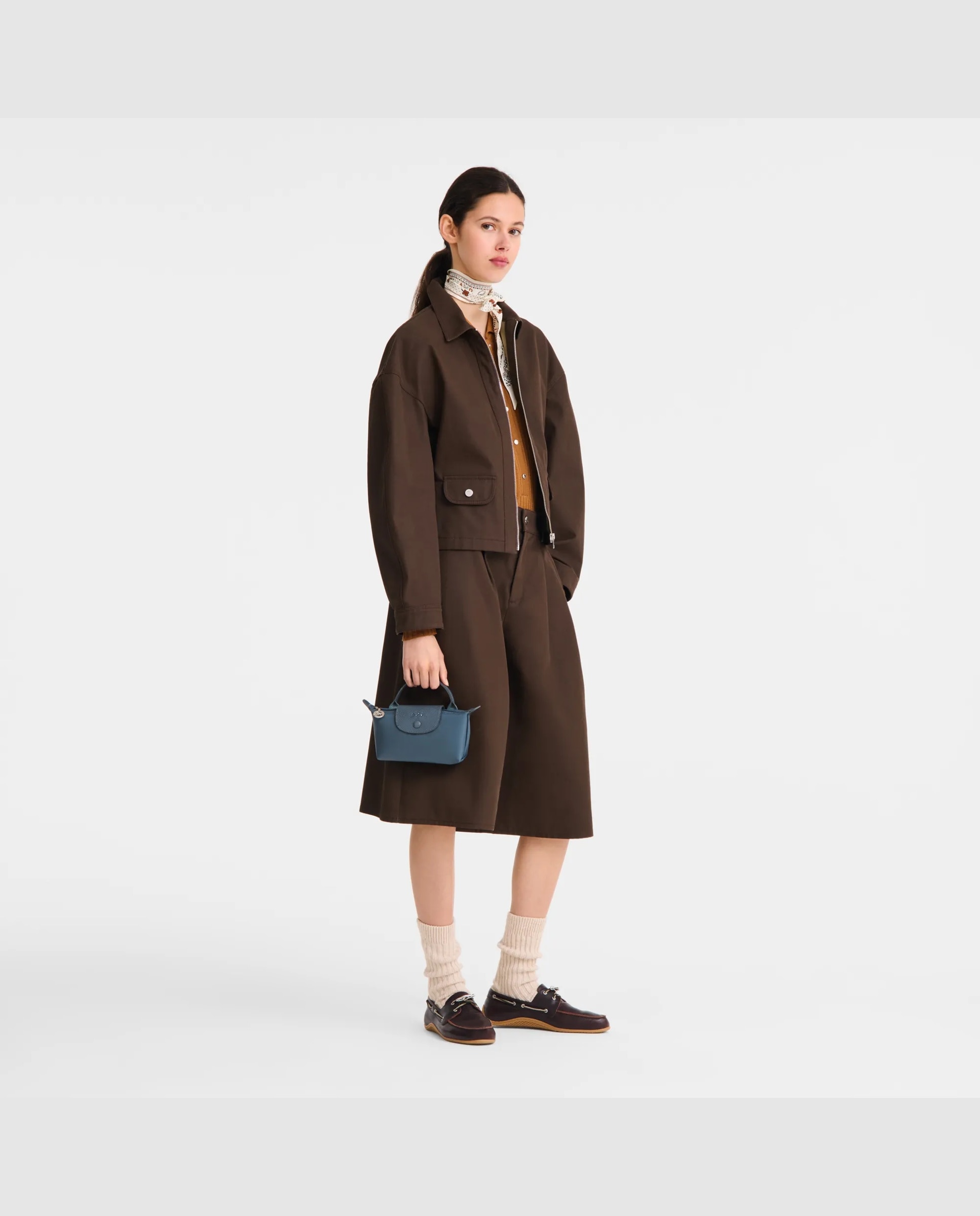 Bolsos pequeños de mujer le pliage one - Longchamp - Antracita / Gris Antracita / Gris-2