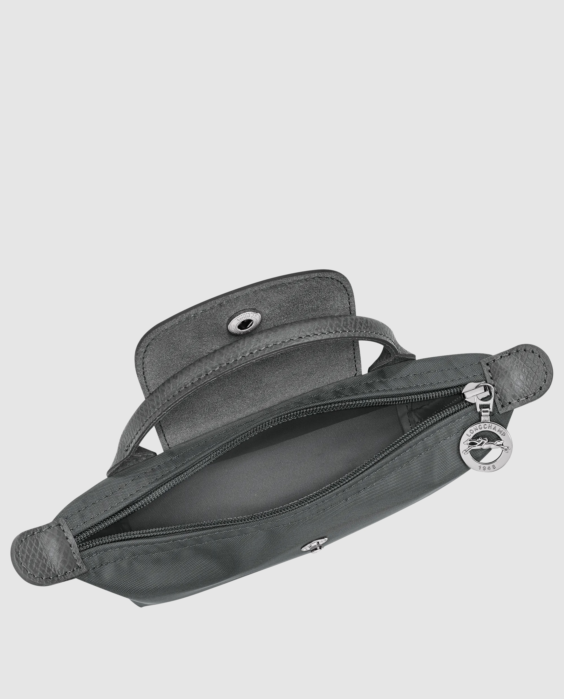 Bolsos pequeños de mujer le pliage one - Longchamp - Antracita / Gris Antracita / Gris-5