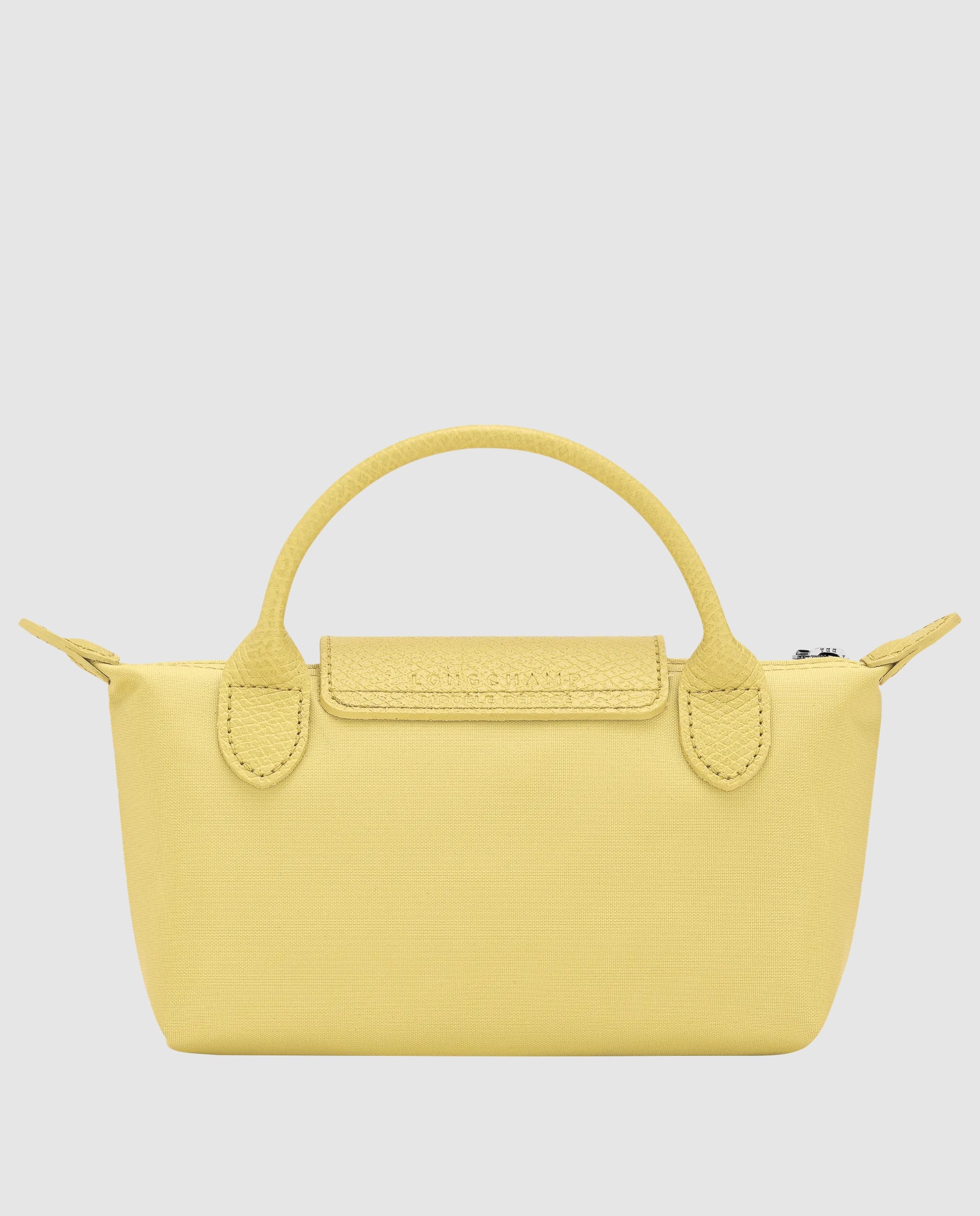 Bolsos pequeños de mujer le pliage one - Longchamp - Amarillo limón Amarillo limón-4