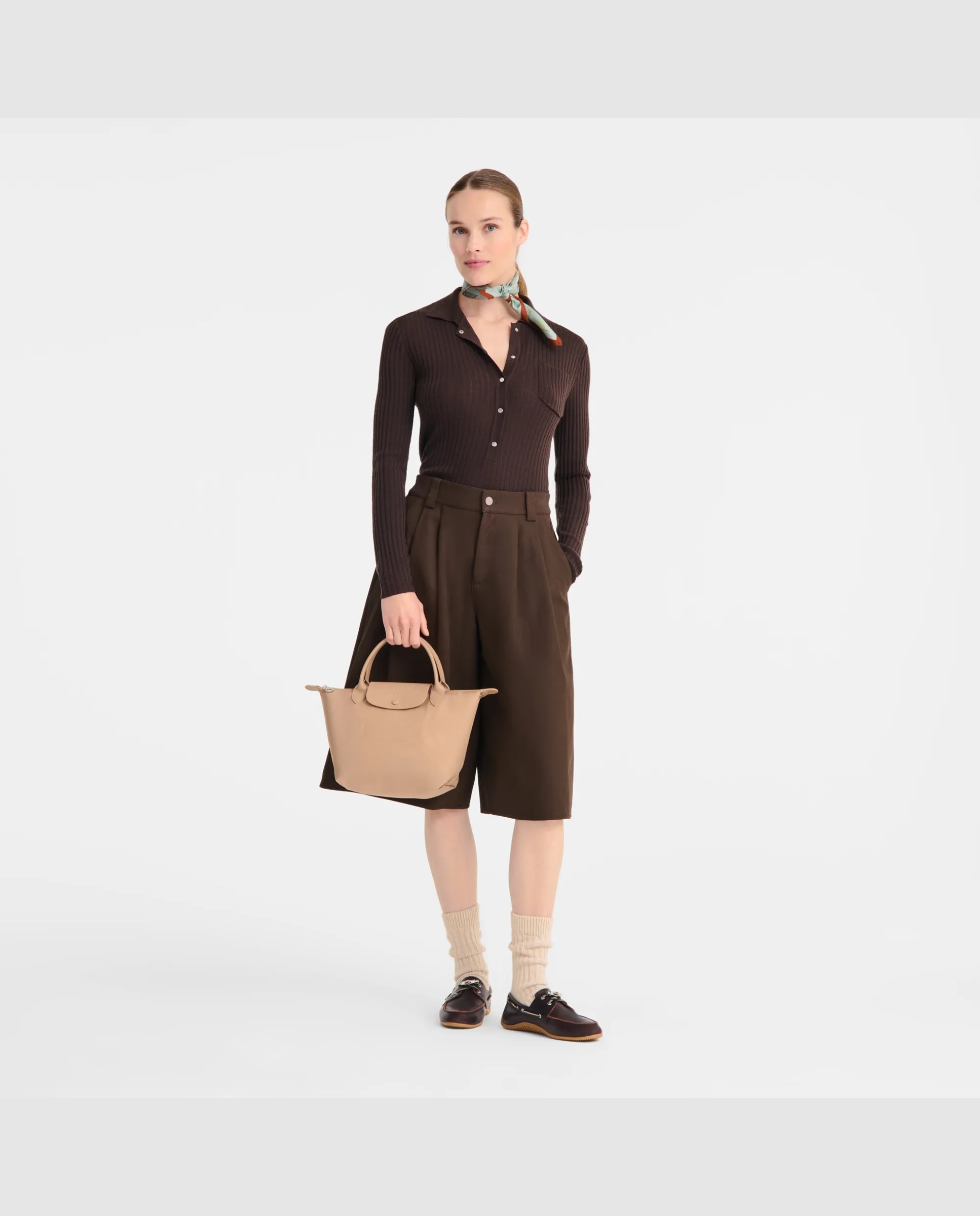 Bolsos de mano de mujer le pliage one en talla s - Longchamp - Natural Natural-2