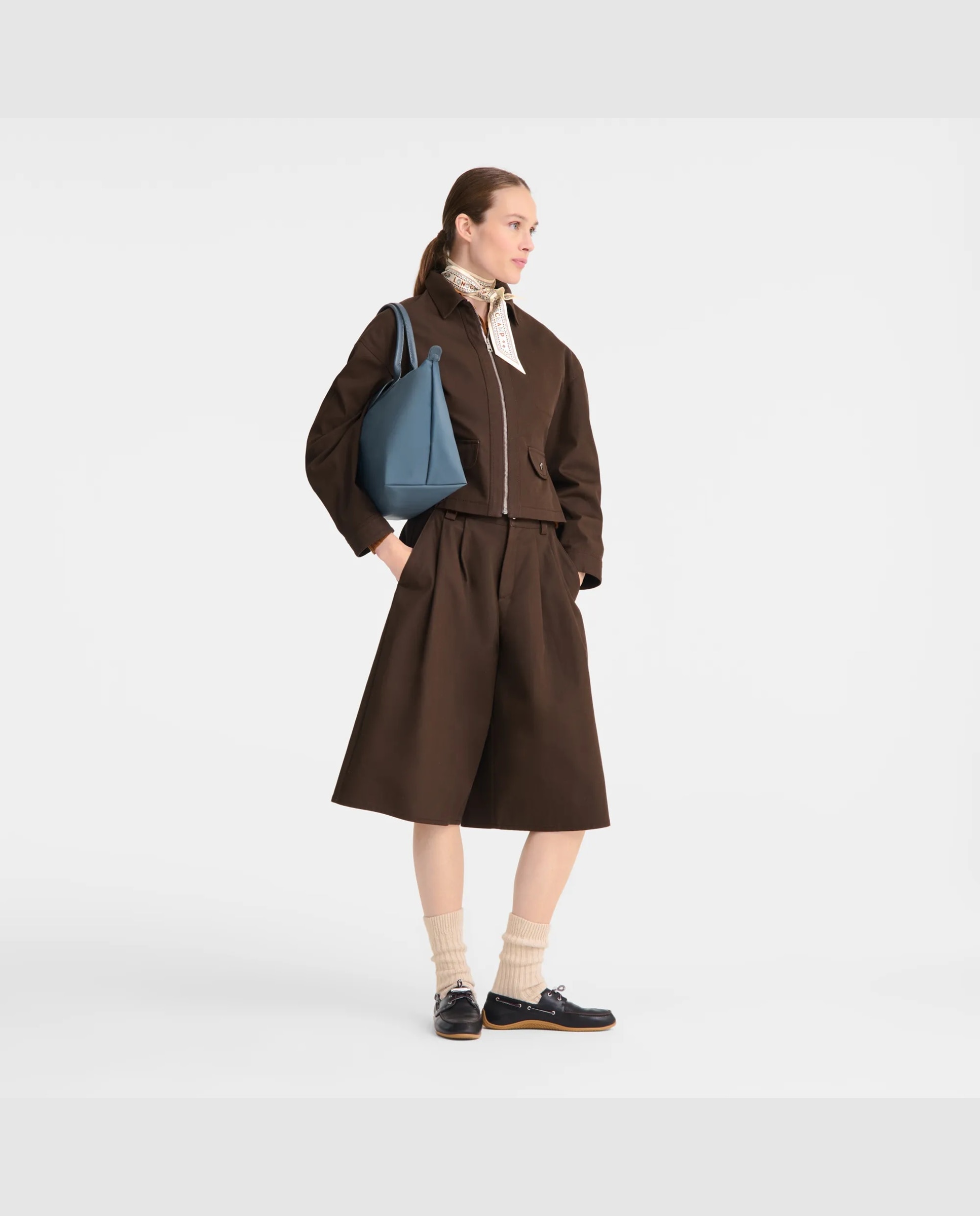 Bolsos de mano de mujer le pliage one en talla l - Longchamp - Antracita / Gris Antracita / Gris-2