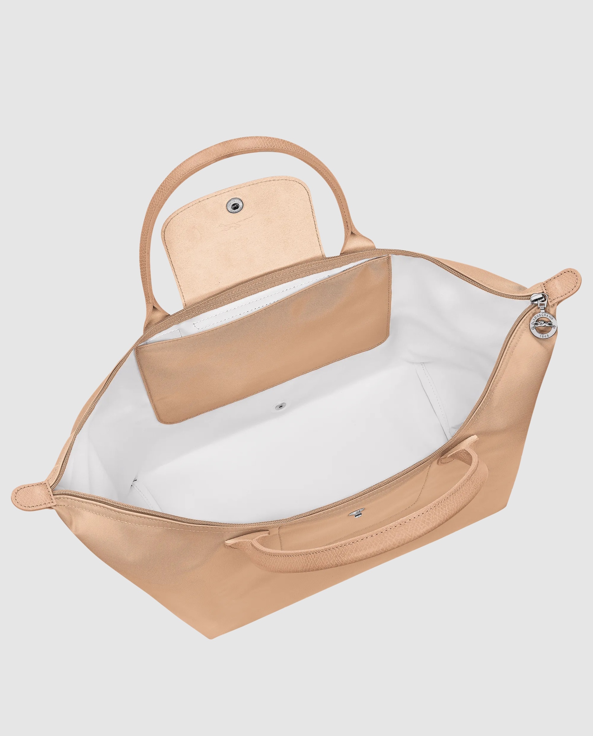 Bolsos de mano de mujer le pliage one en talla l - Longchamp - Natural Natural-5