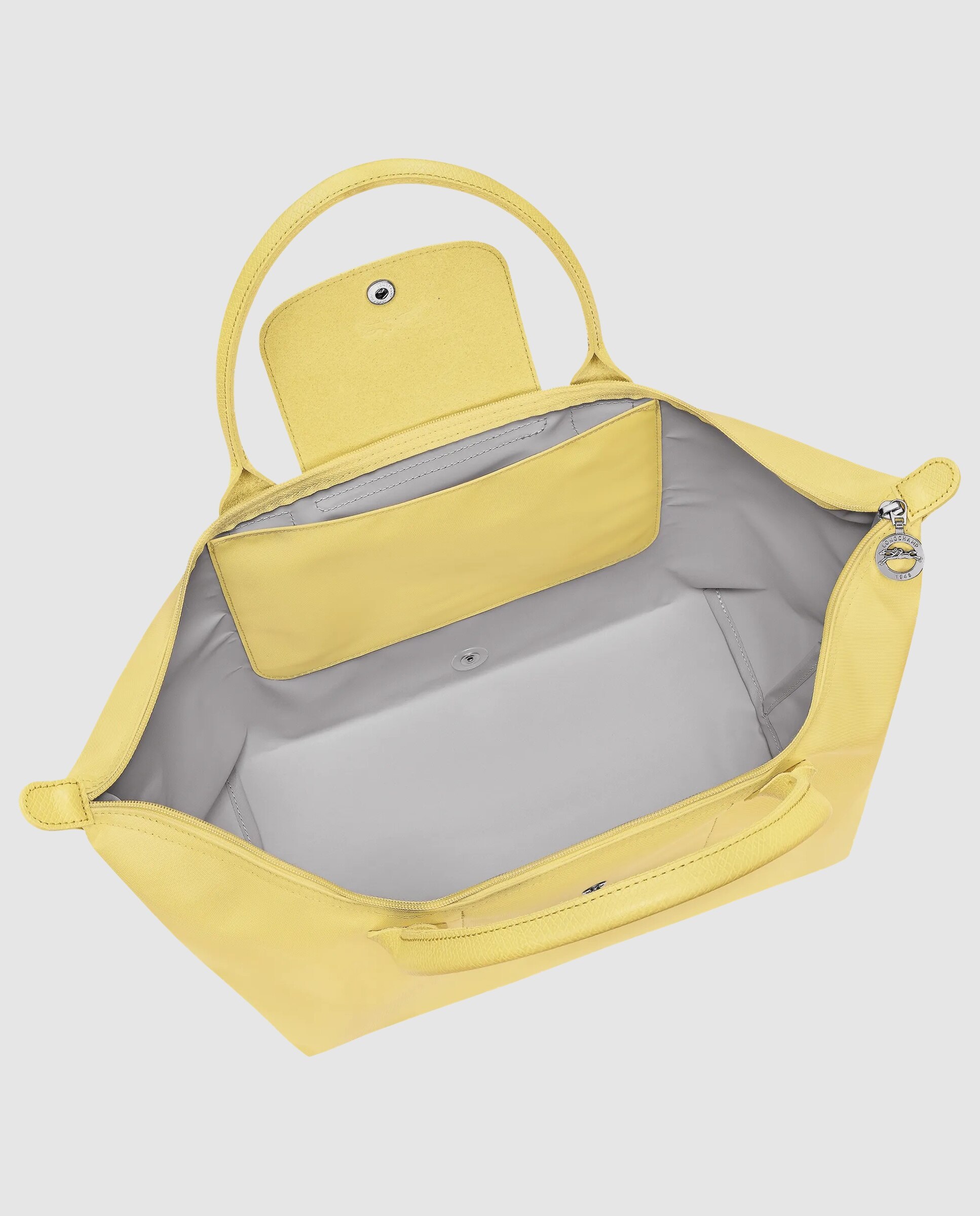 Bolsos de mano de mujer le pliage one en talla l - Longchamp - Amarillo limón Amarillo limón-5