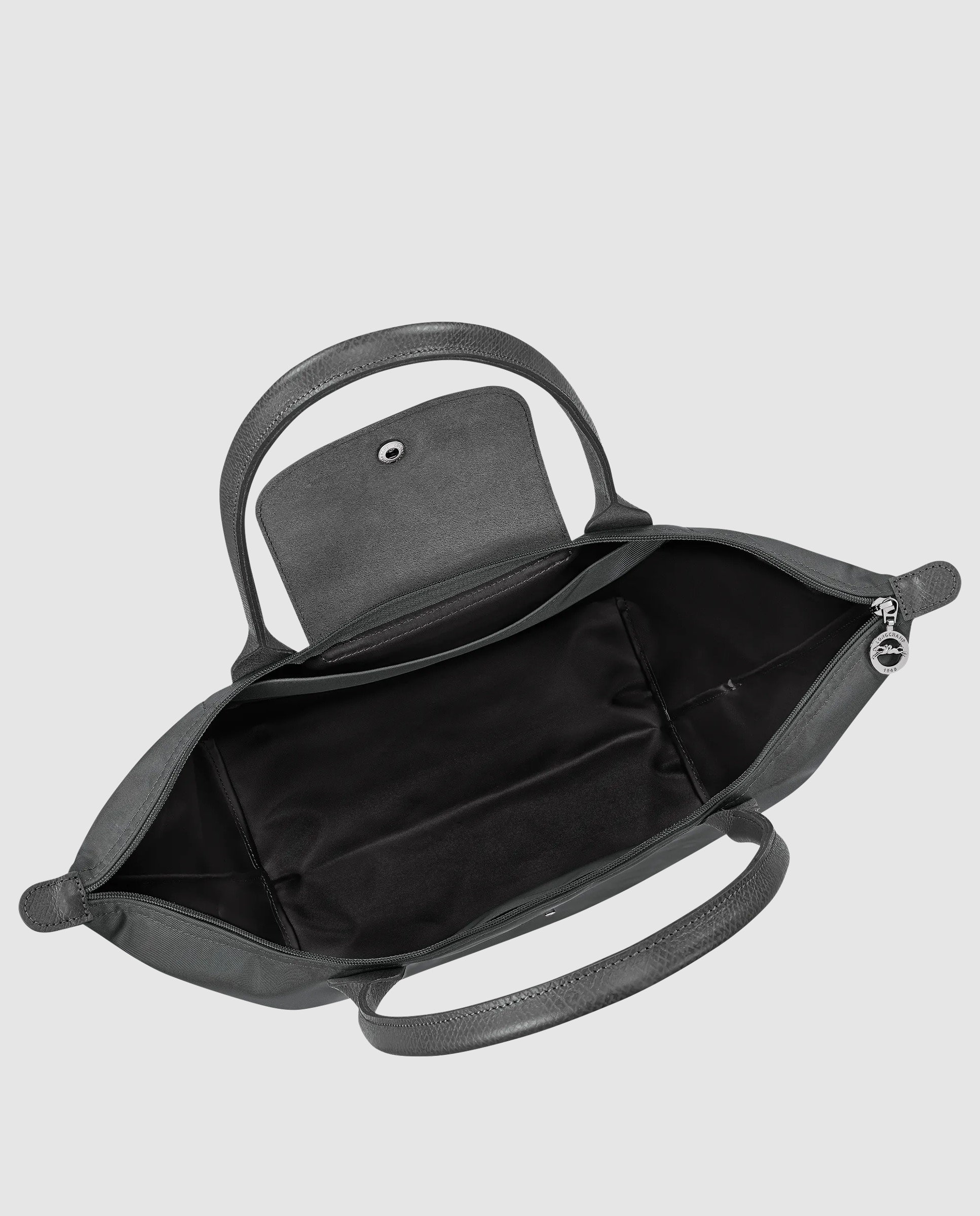 Bolsos de hombro de mujer le pliage one en talla l - Longchamp - Antracita / Gris Antracita / Gris-5