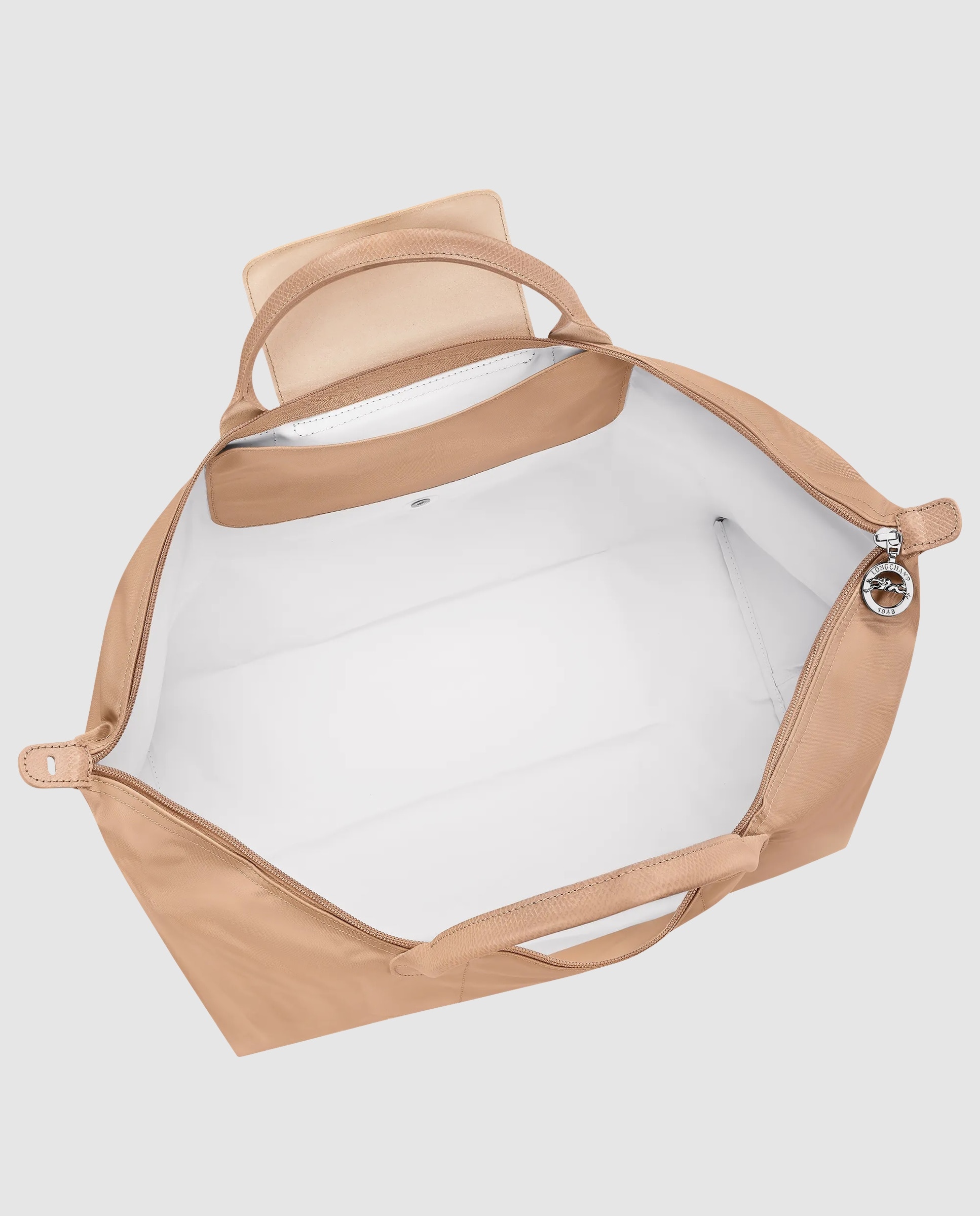 Bolsos de hombro de mujer le pliage one en talla l - Longchamp - Natural Natural-5
