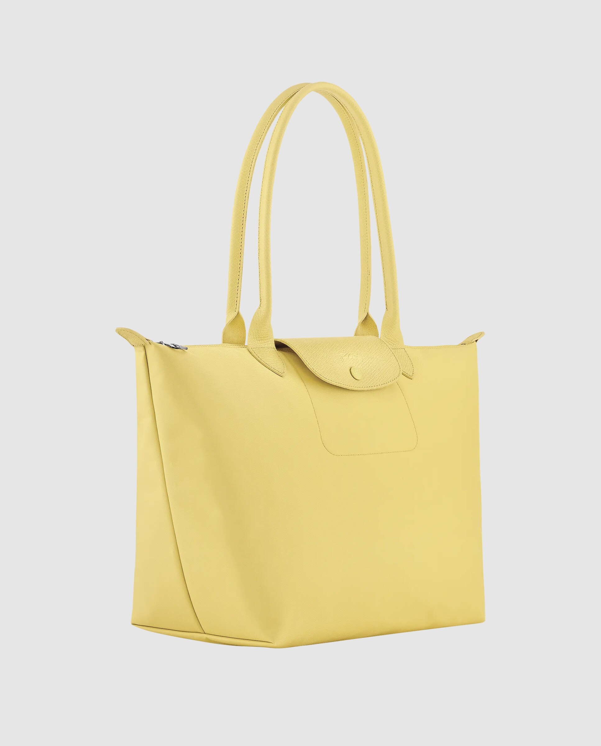 Bolsos de hombro de mujer le pliage one en talla l - Longchamp - Amarillo limón Amarillo limón-3