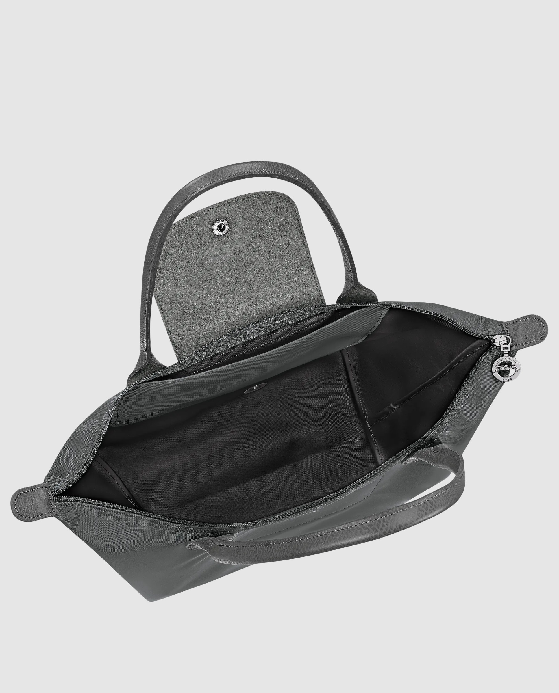 Bolsos de hombro de mujer le pliage one en talla xl - Longchamp - Antracita / Gris Antracita / Gris-4