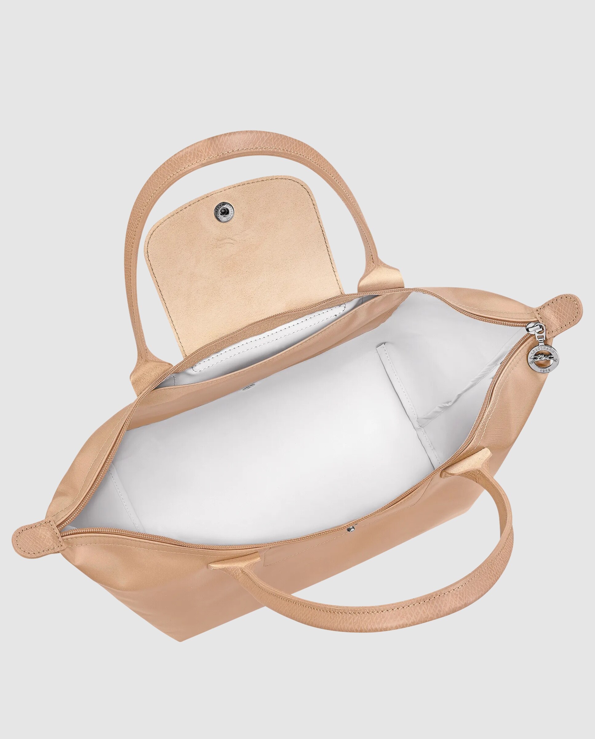Bolsos de hombro de mujer le pliage one en talla xl - Longchamp - Natural Natural-5