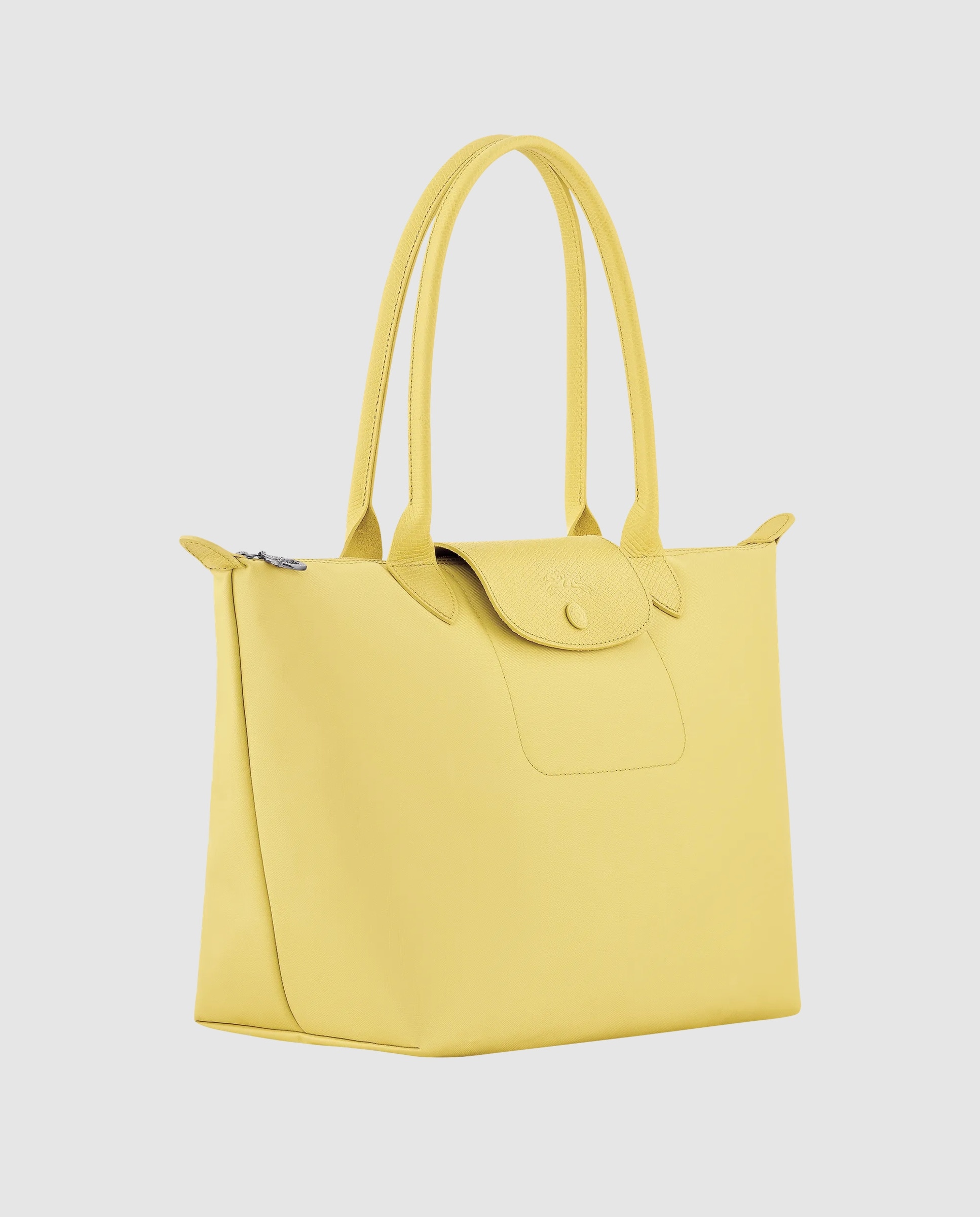 Bolsos de hombro de mujer le pliage one en talla xl - Longchamp - Amarillo limón Amarillo limón-3