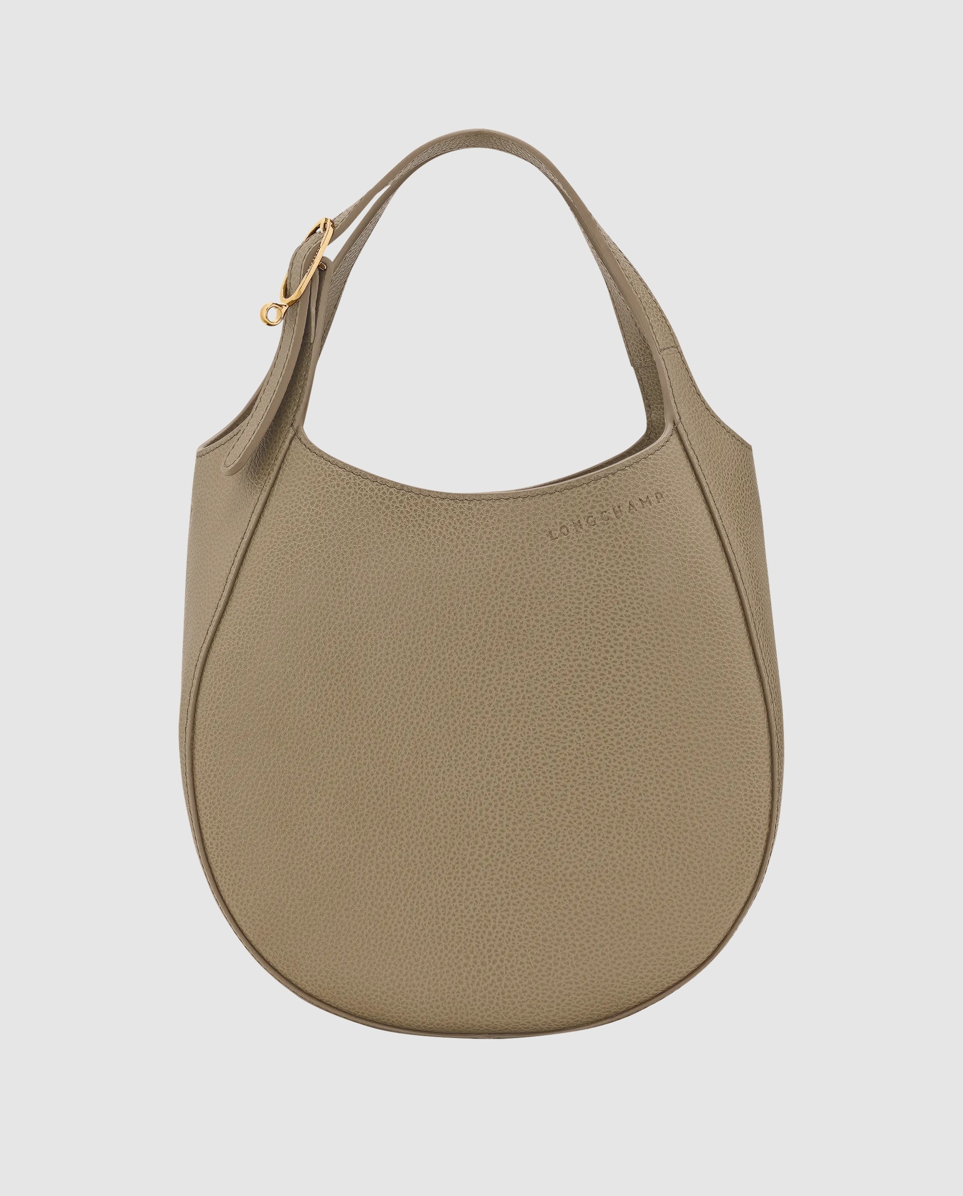Bolsos de mano de mujer le foulonné en talla s - Longchamp - Verde pardo Verde pardo-1