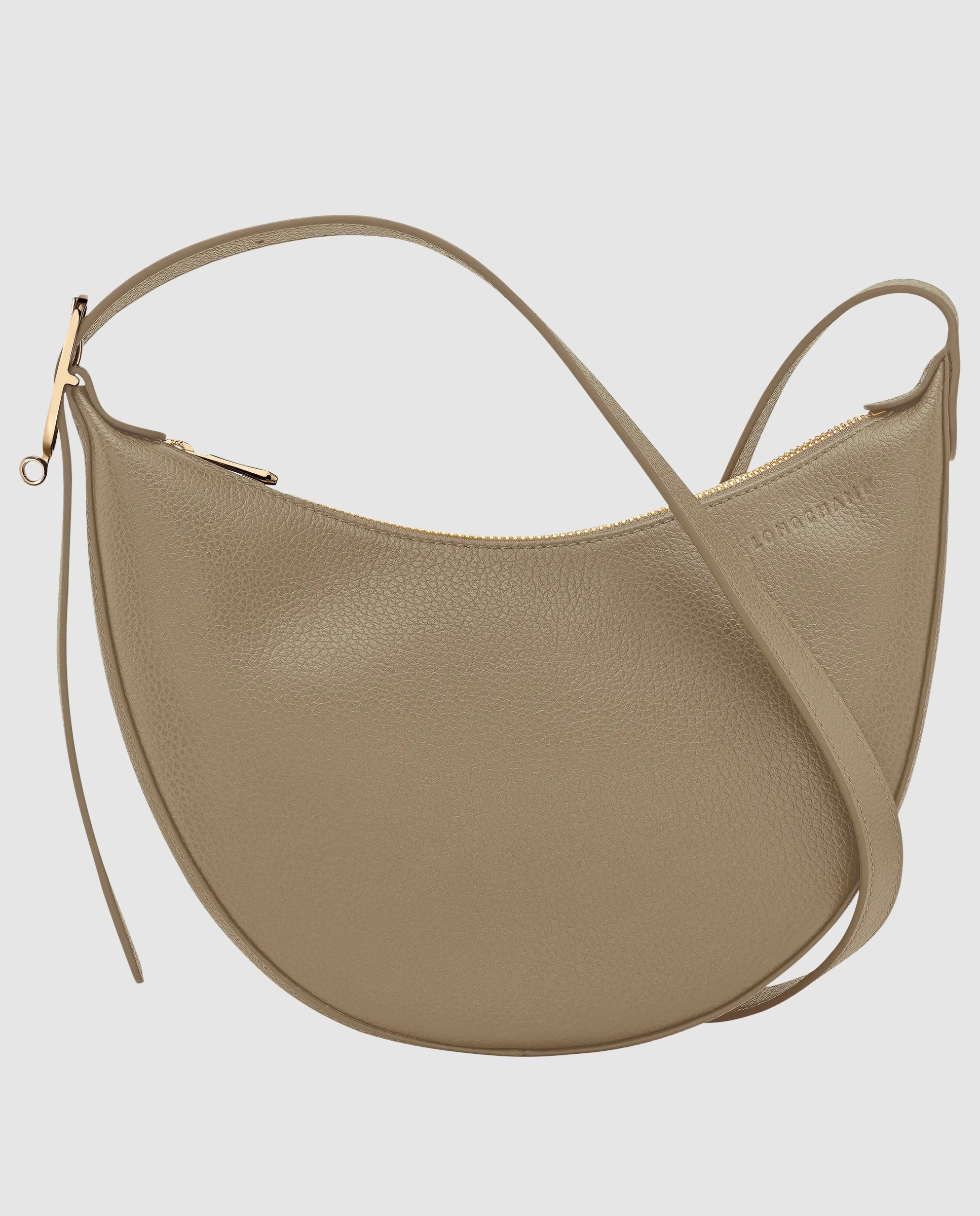 Bandolera de mujer Le Foulonné en talla S - Longchamp - Marrón claro Verde pardo-1