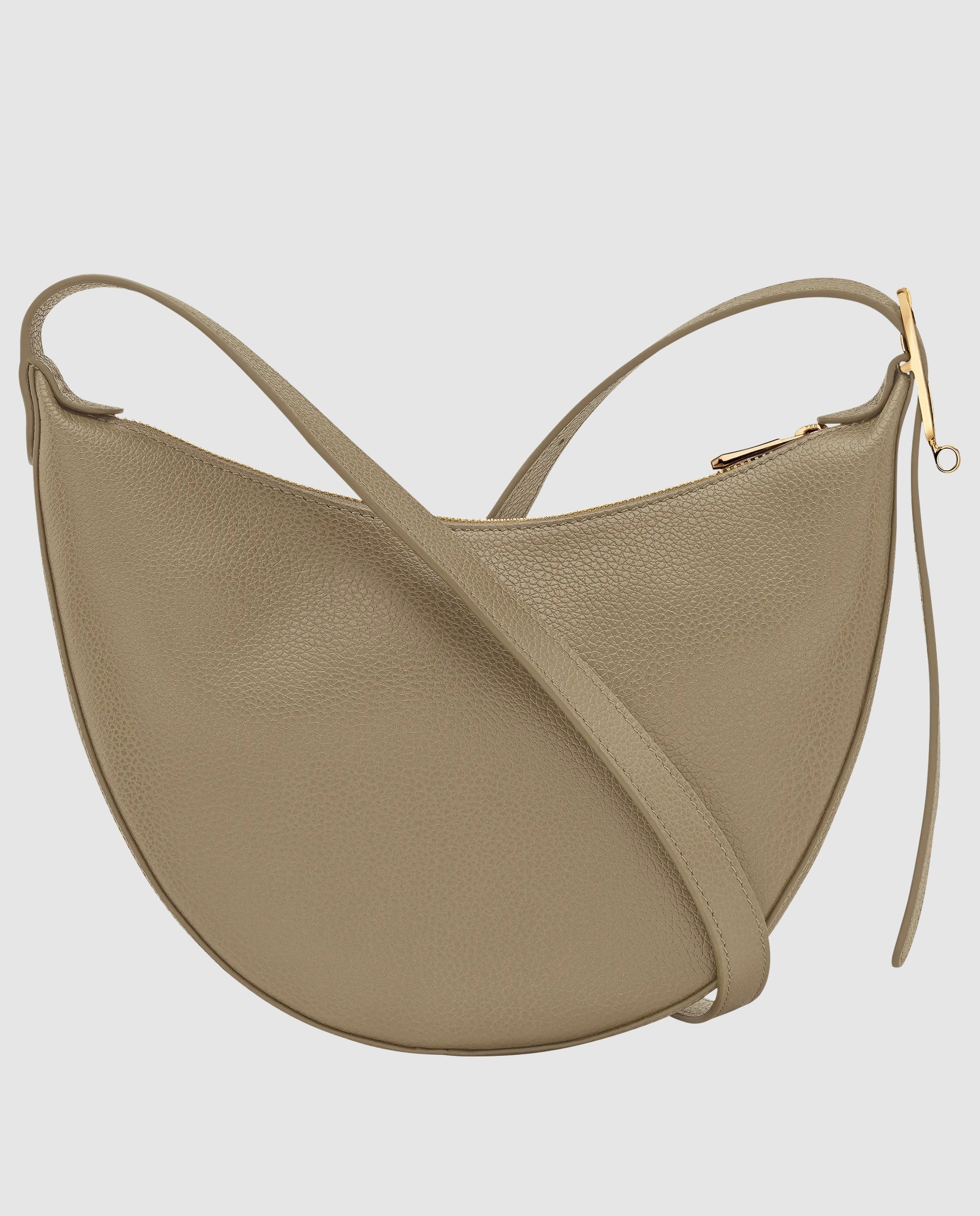 Bandolera de mujer Le Foulonné en talla S - Longchamp - Marrón claro Verde pardo-4