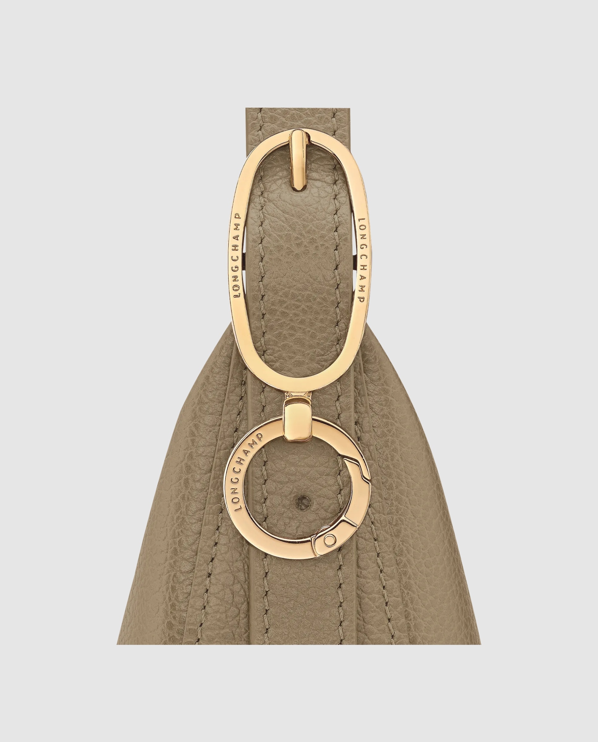 Bandolera de mujer Le Foulonné en talla S - Longchamp - Marrón claro Verde pardo-6