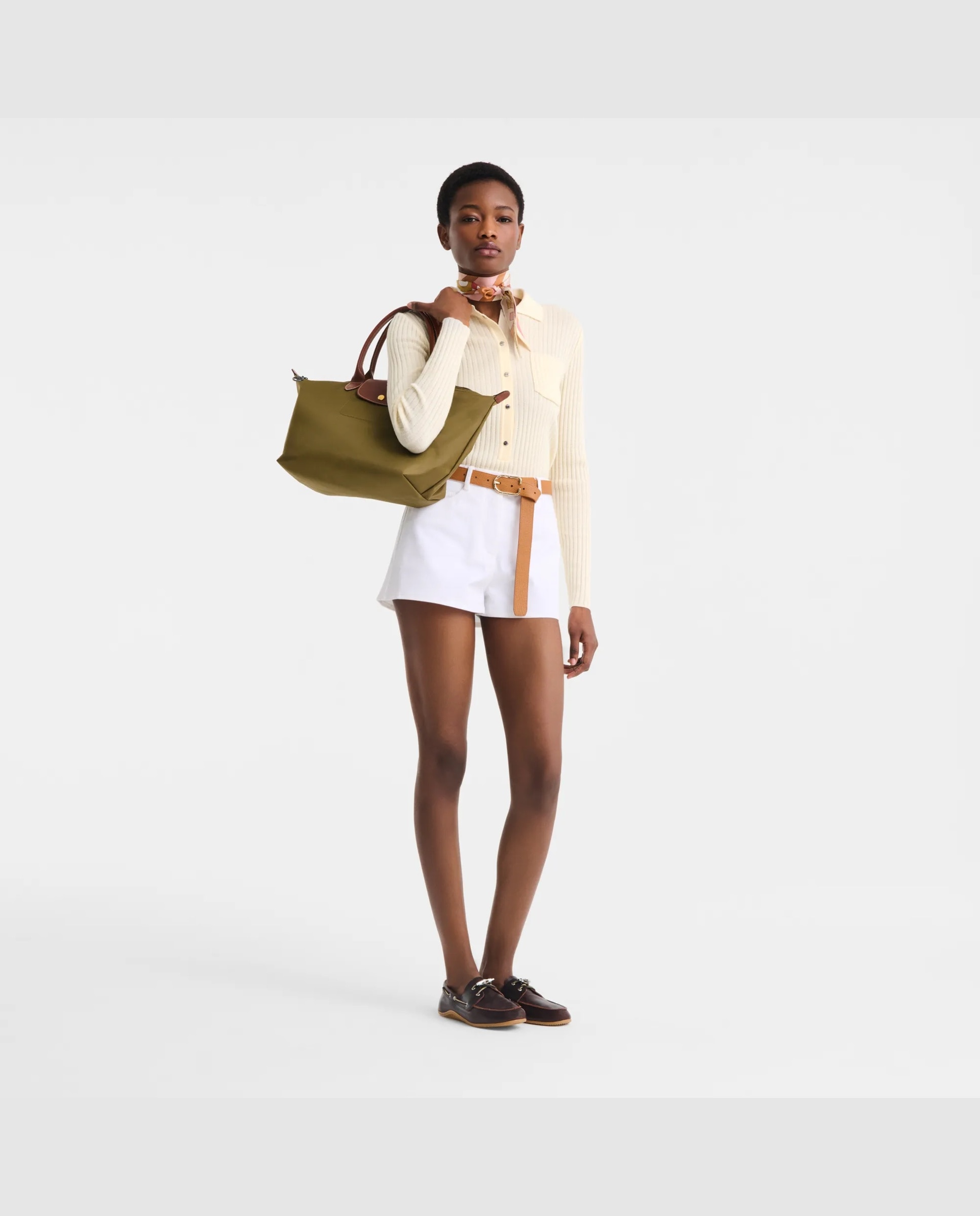 Bolsos de mano de mujer le pliage original en talla l - Longchamp - Verde Oliva Verde Oliva-2