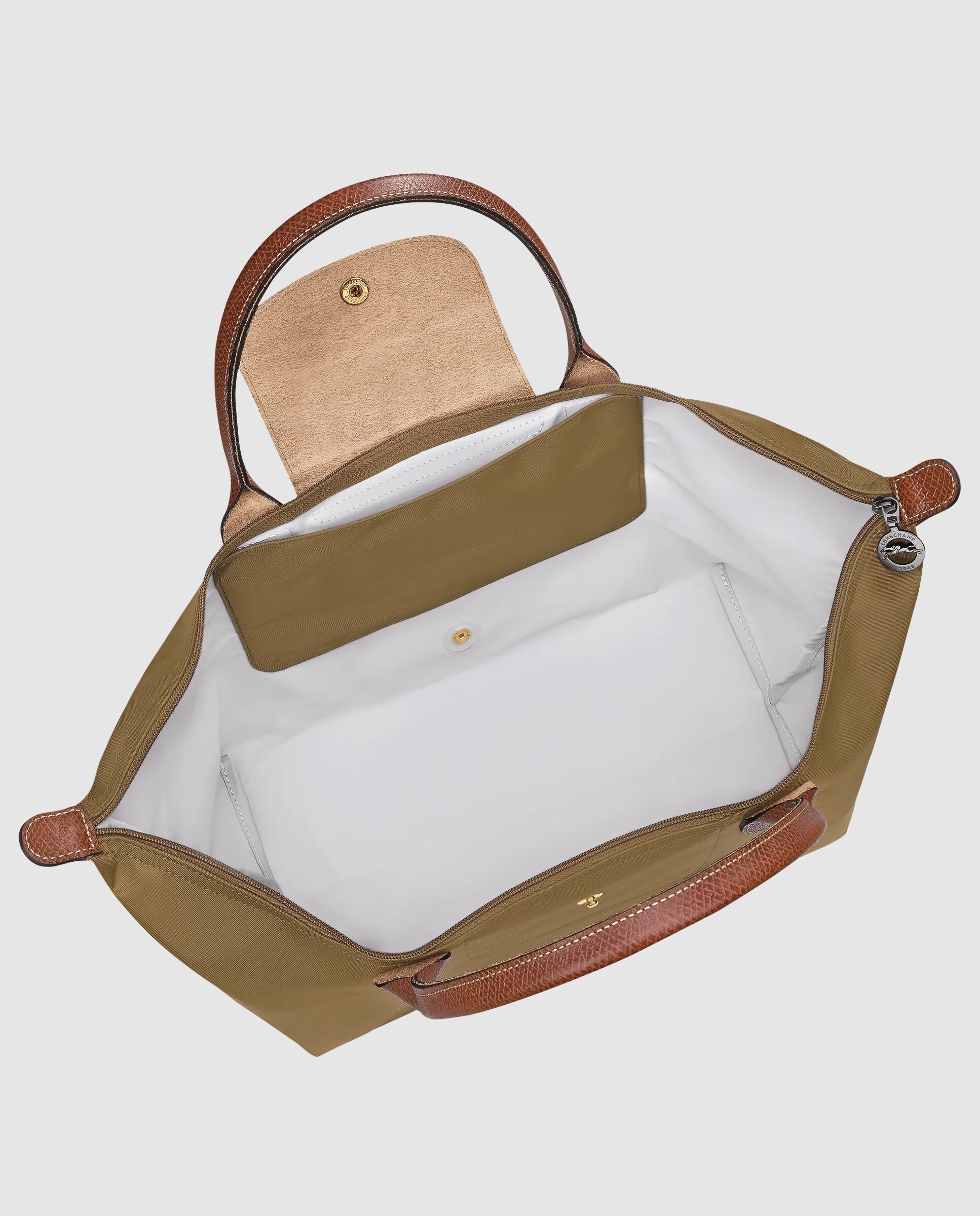 Bolsos de mano de mujer le pliage original en talla l - Longchamp - Verde Oliva Verde Oliva-4
