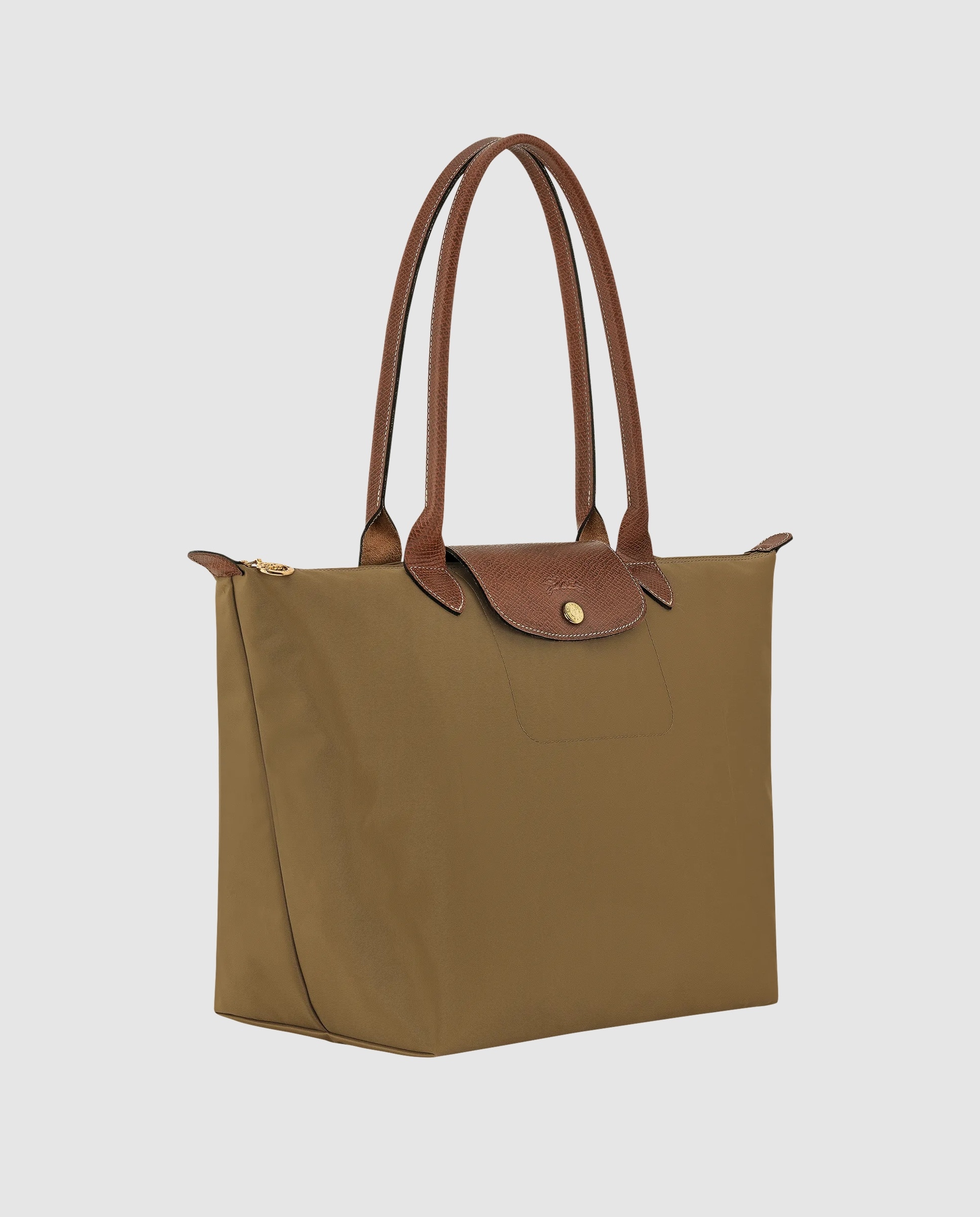 Bolsos de hombro de mujer le pliage original en talla l - Longchamp - Verde Oliva Verde Oliva-3