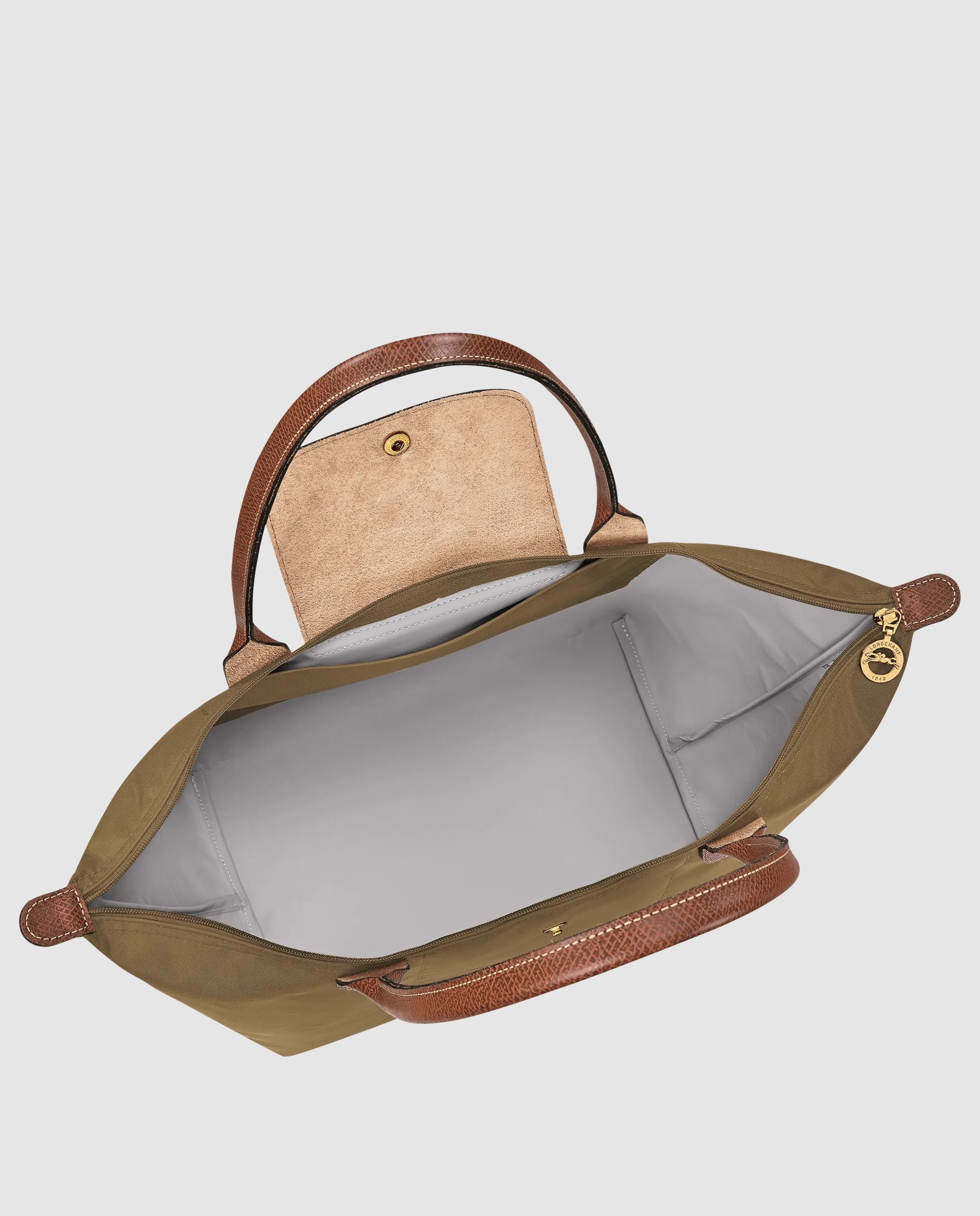 Bolsos de hombro de mujer le pliage original en talla l - Longchamp - Verde Oliva Verde Oliva-4