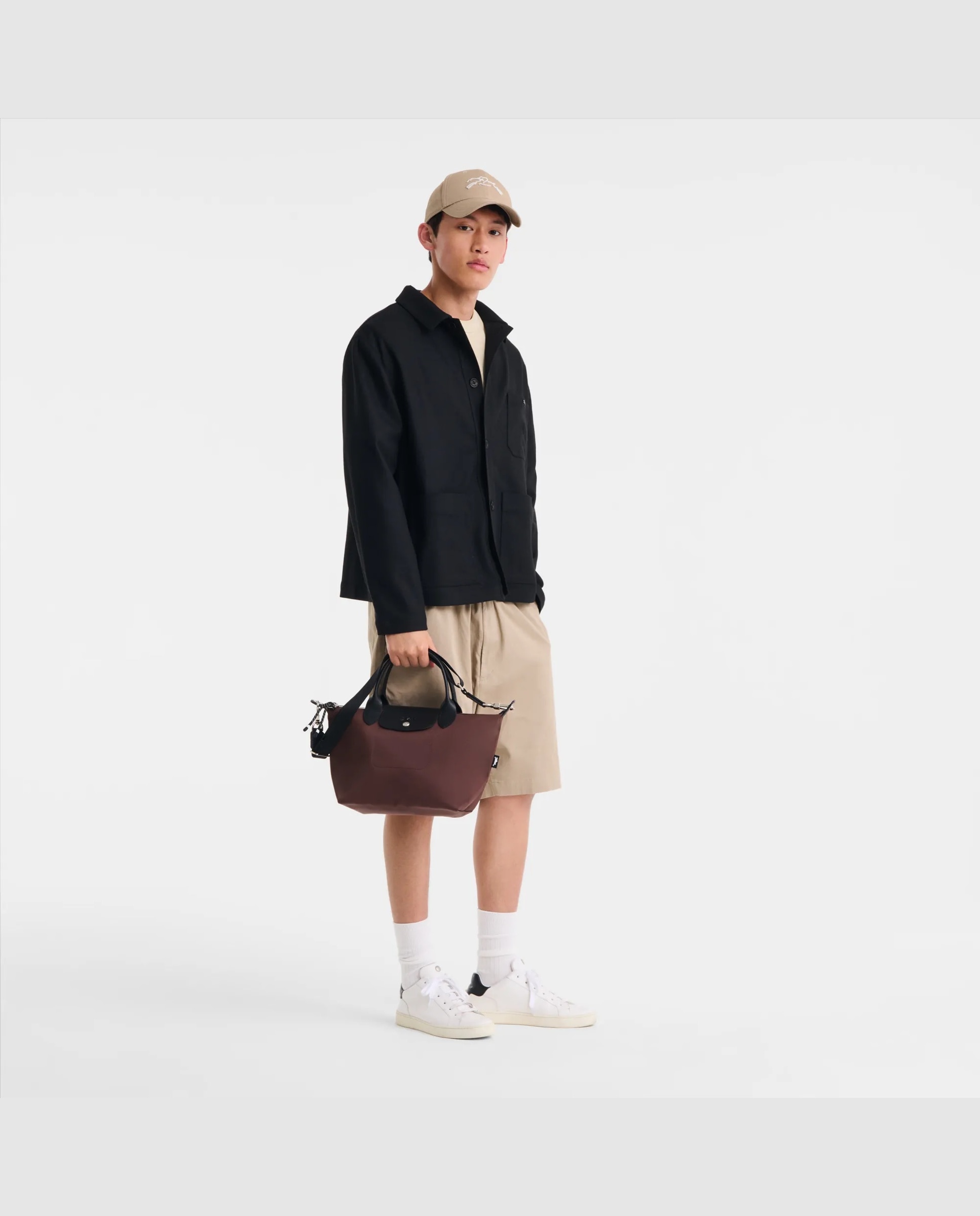 Bolsos de mano de mujer le pliage energy en talla s - Longchamp - Marrón Marrón-2