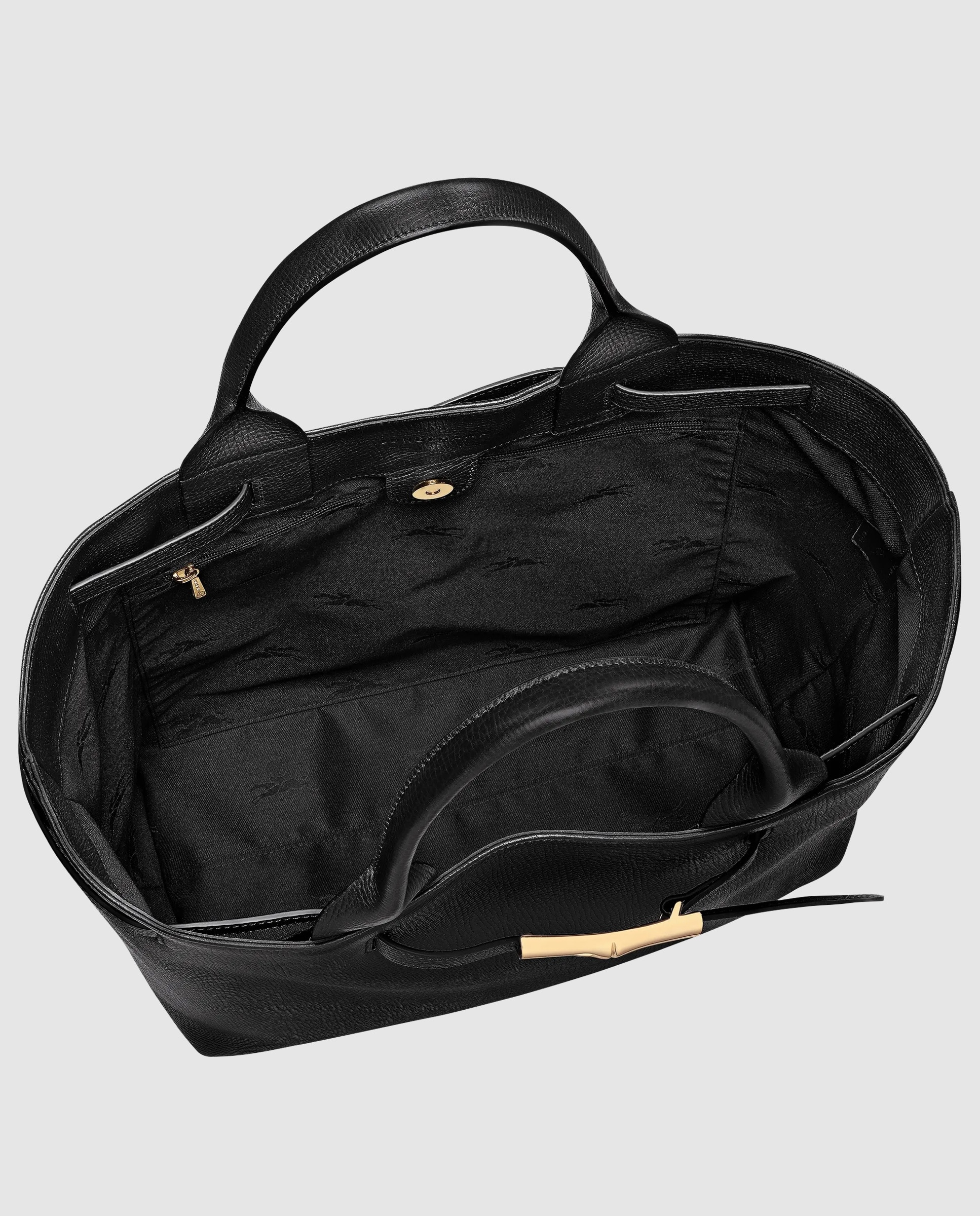 Bolsos de mano de mujer le smart en talla l - Longchamp - Negro Negro-5