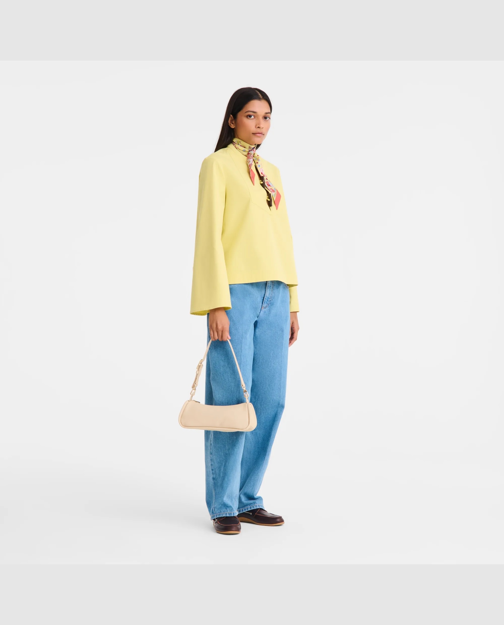 Bandoleras de mujer looong en talla m - Longchamp - Nude Nude-2