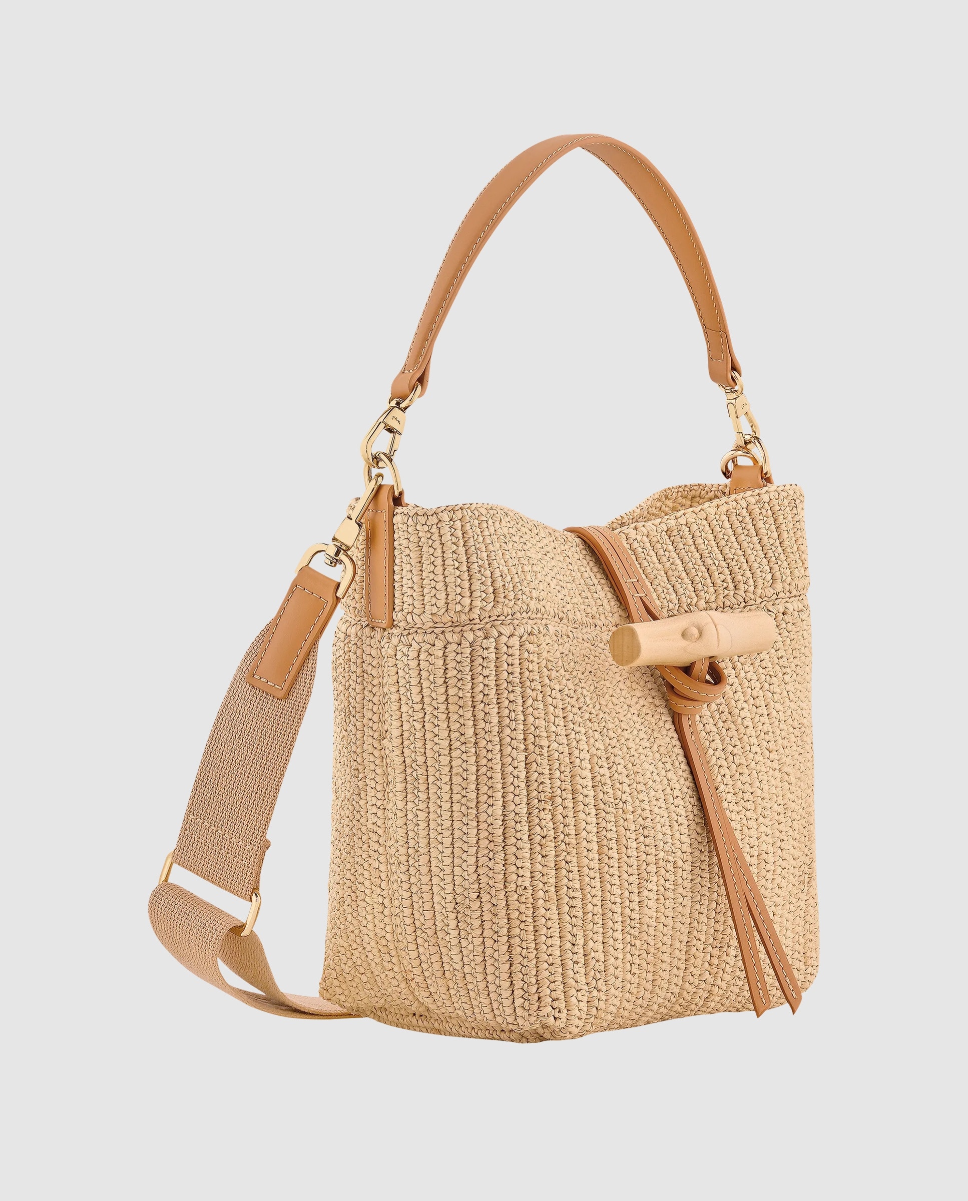 Bandoleras de mujer le roseau en talla xs - Longchamp - Natural Natural-3