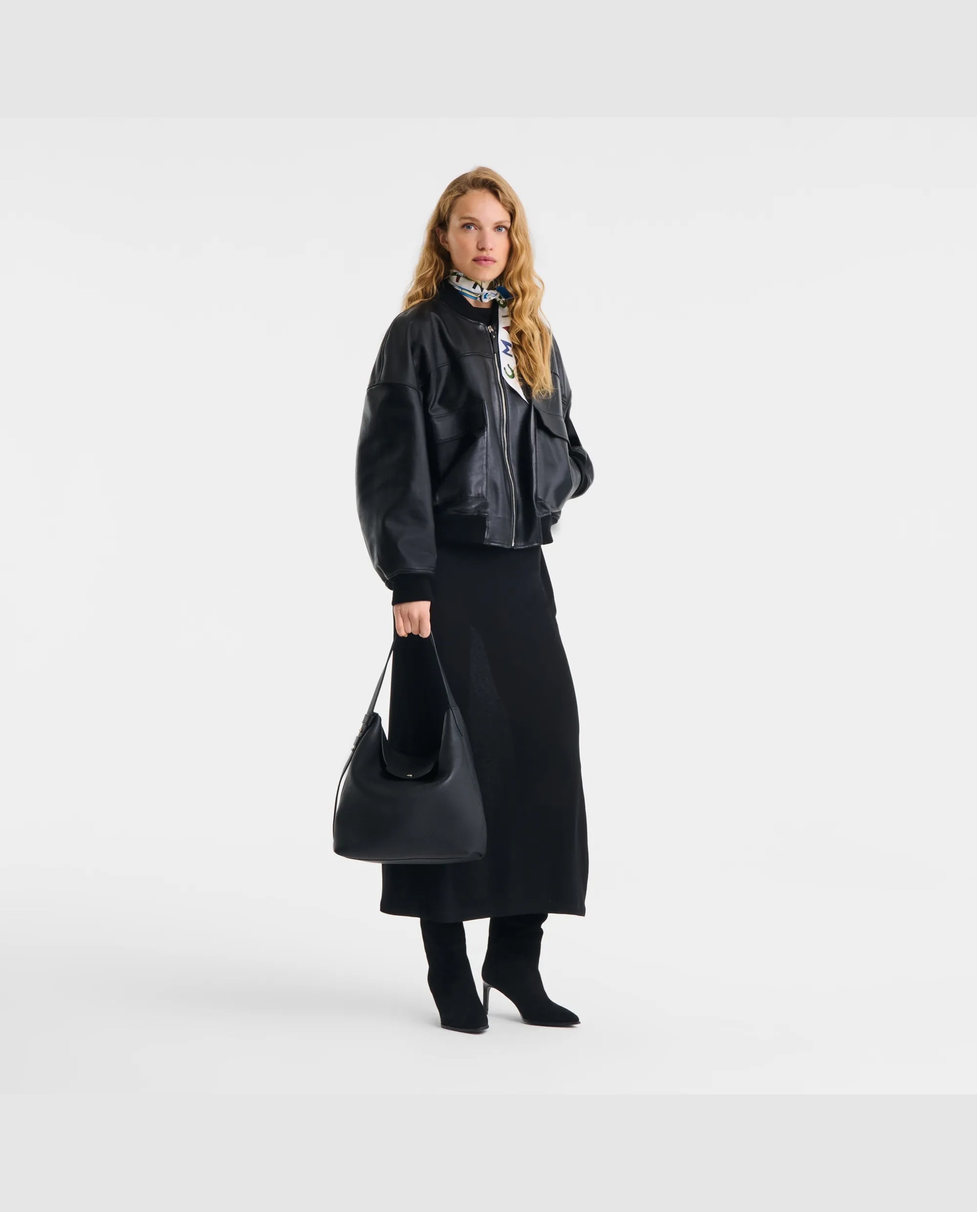 Bolsos de hombro de mujer le cadence en talla m - Longchamp - Negro Negro-2