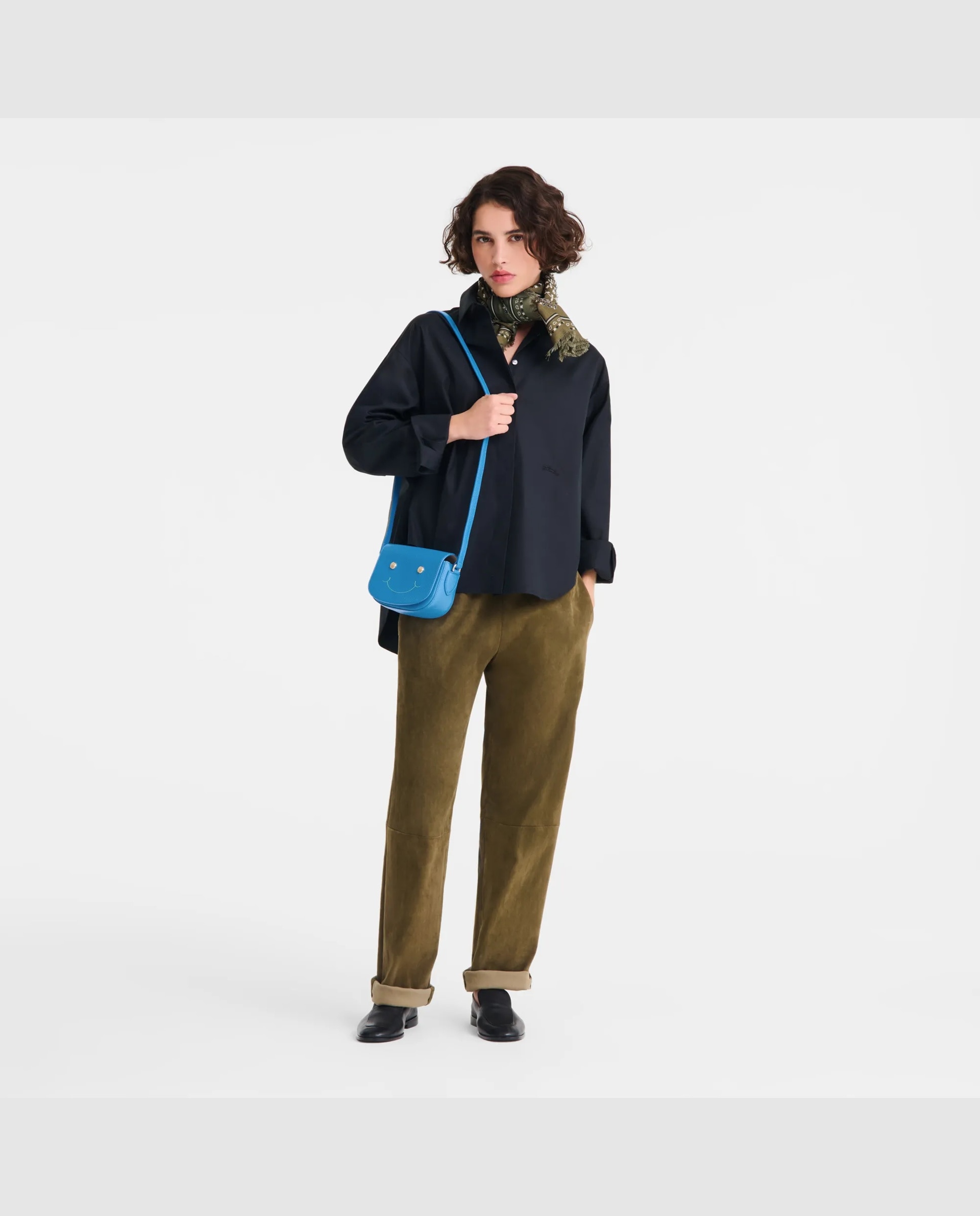 Bandoleras de mujer epure en talla xs - Longchamp - Azul eléctrico Azul eléctrico-2