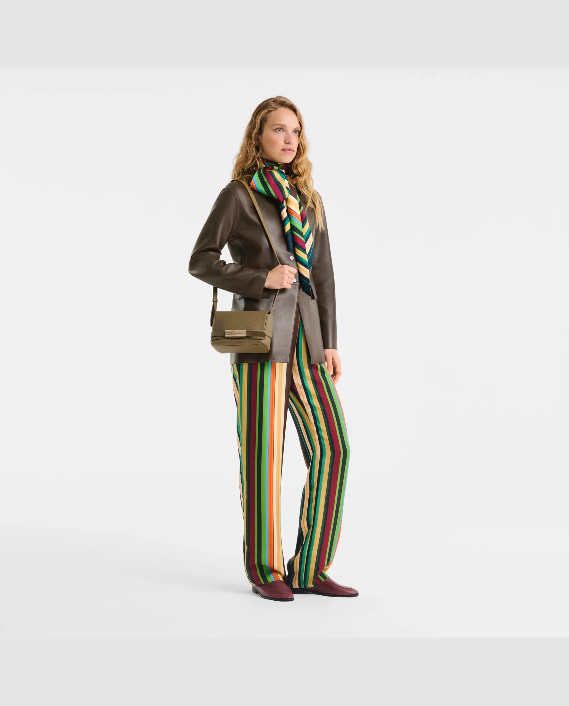 Bandoleras de mujer le smart en talla s - Longchamp - Verde Oliva Verde Oliva-2