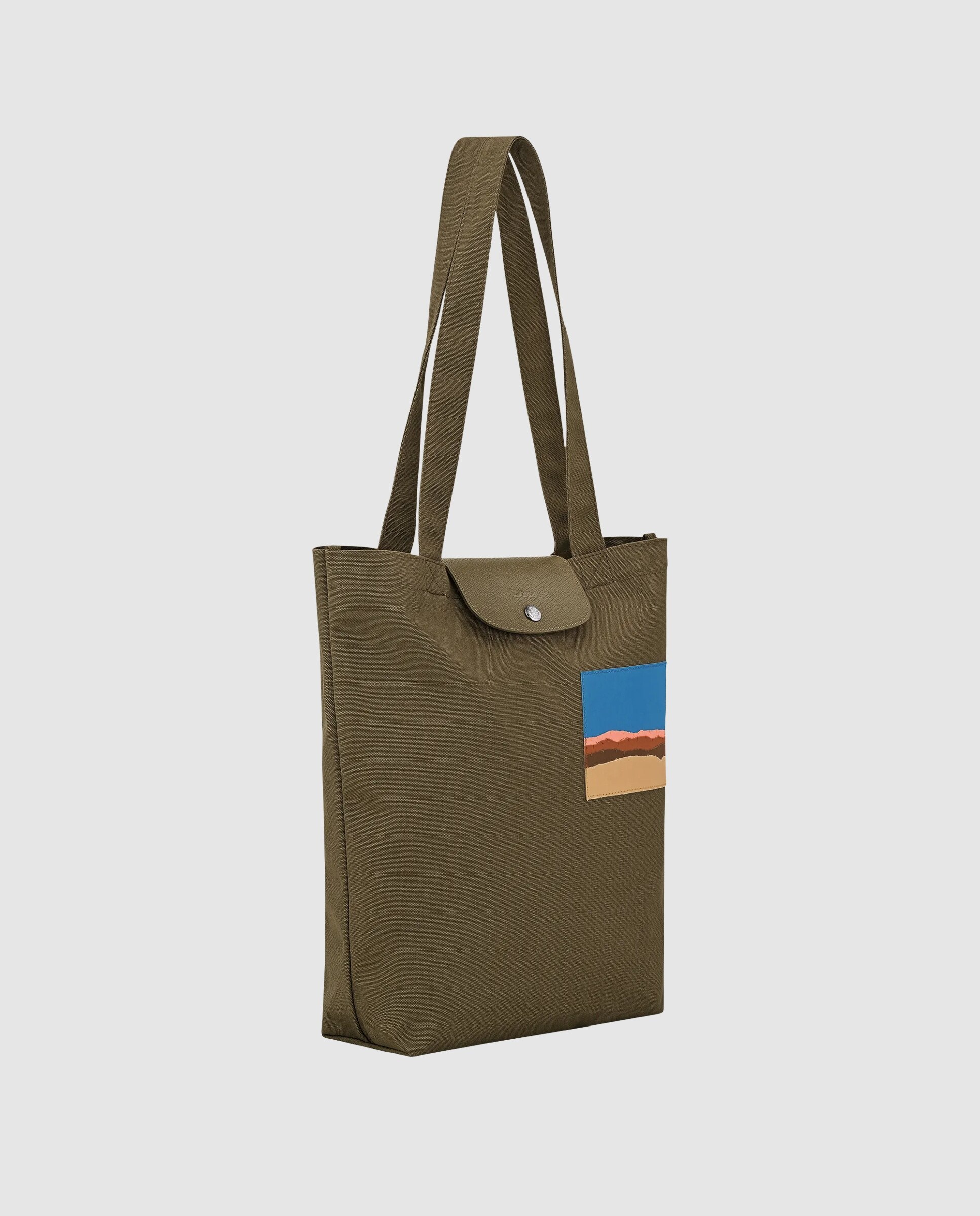 Bolsos de hombro de mujer caroline hélain x longchamp en talla m - Verde Oliva Verde Oliva-3