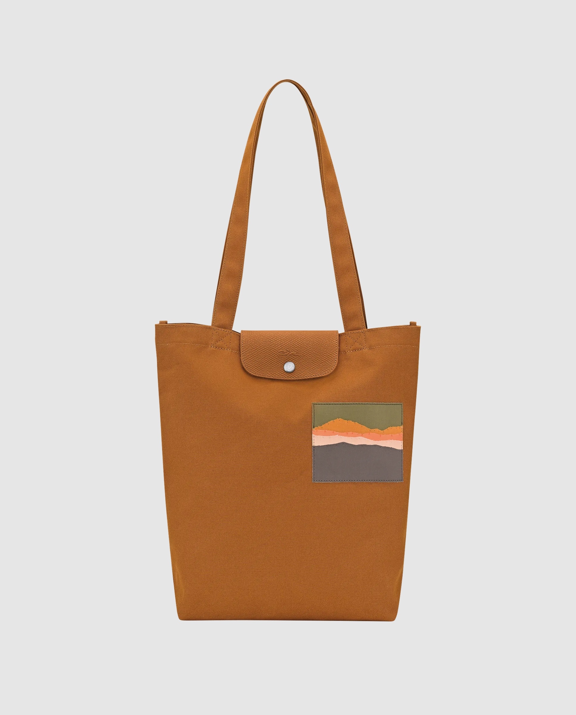 Bolsos de hombro de mujer caroline hélain x longchamp en talla m - Marrón Marrón-1