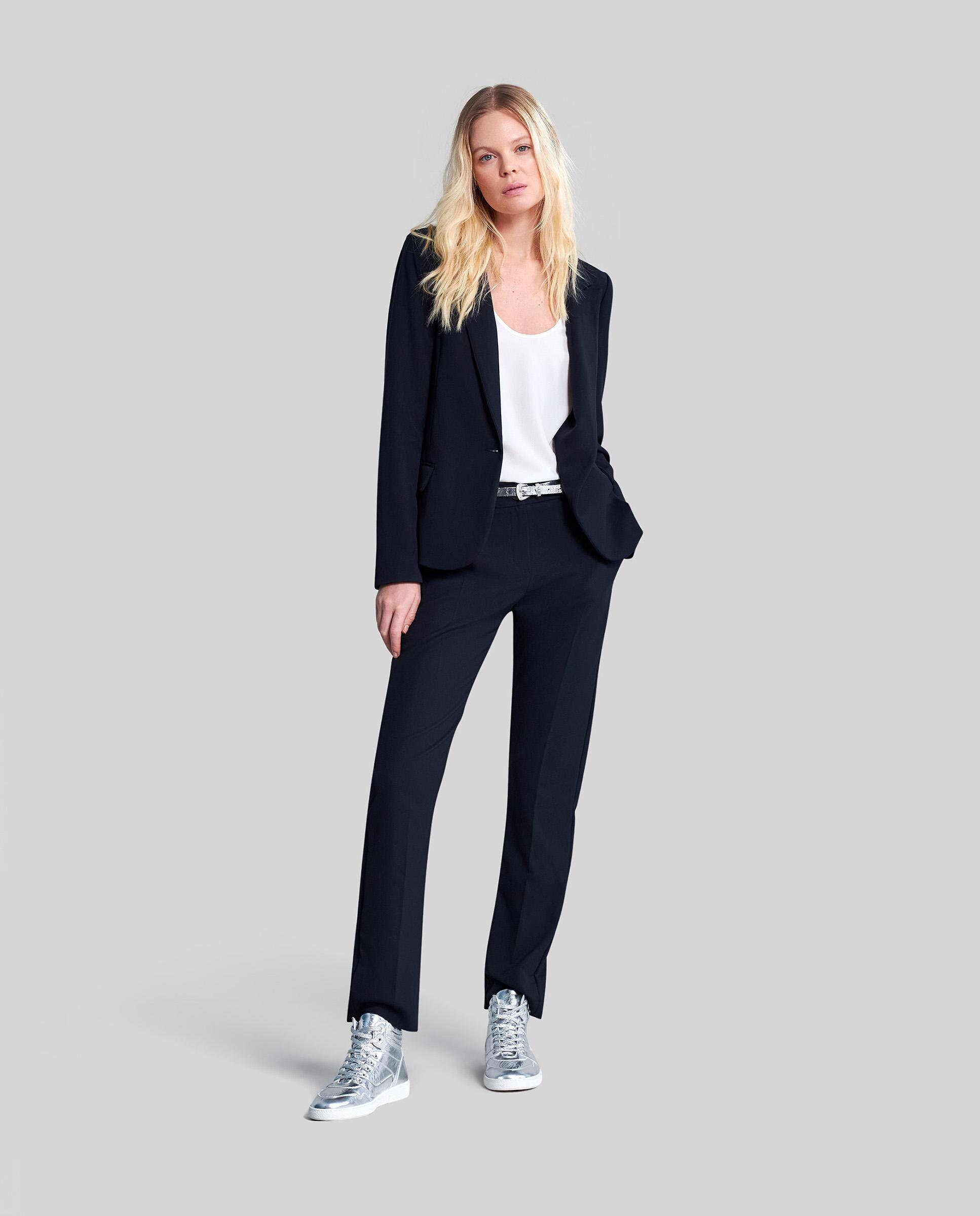 Pantalón De Vestir Para Mujer Comma - Corte Elegante Y Cómodo, Ideal Para Oficina O Ocasiones Formales