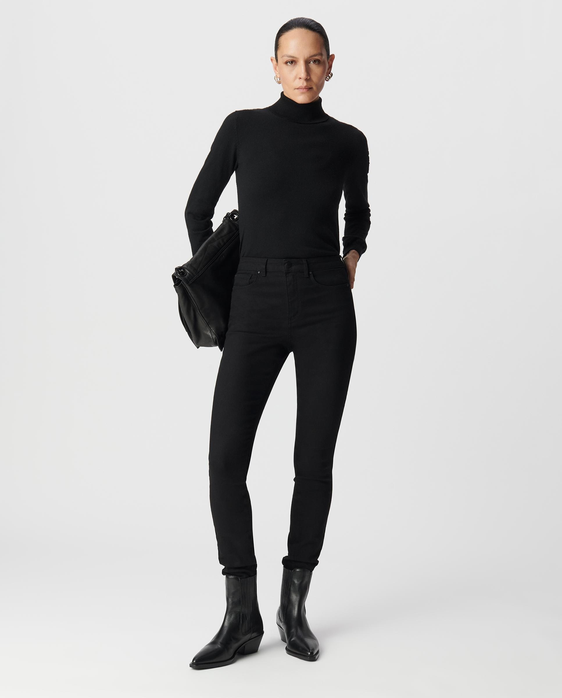 IKKS - Vaquero pitillo de mujer slim sculpt up tobilleros.