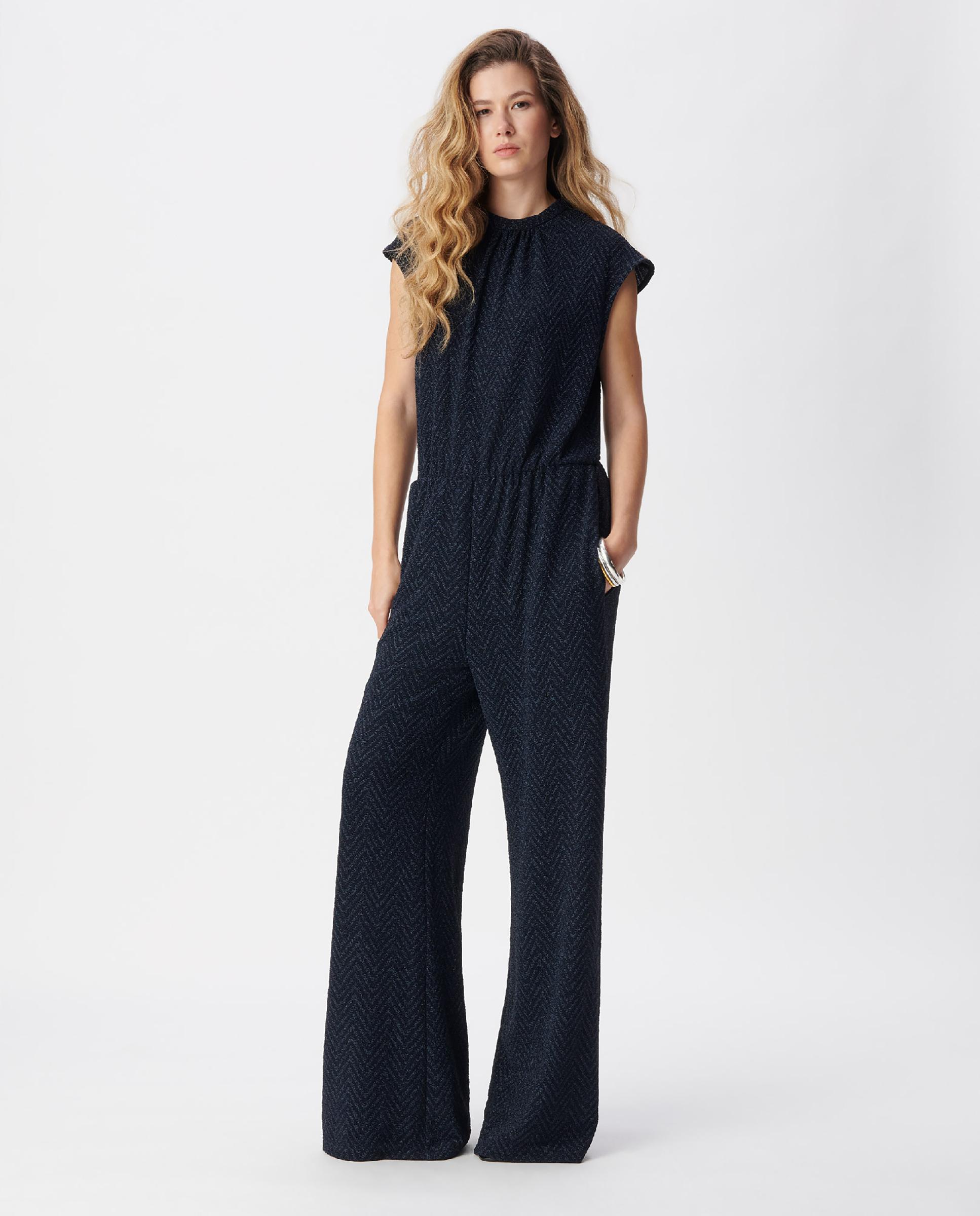 IKKS - Mono de mujer con diseño en espiga de lurex.