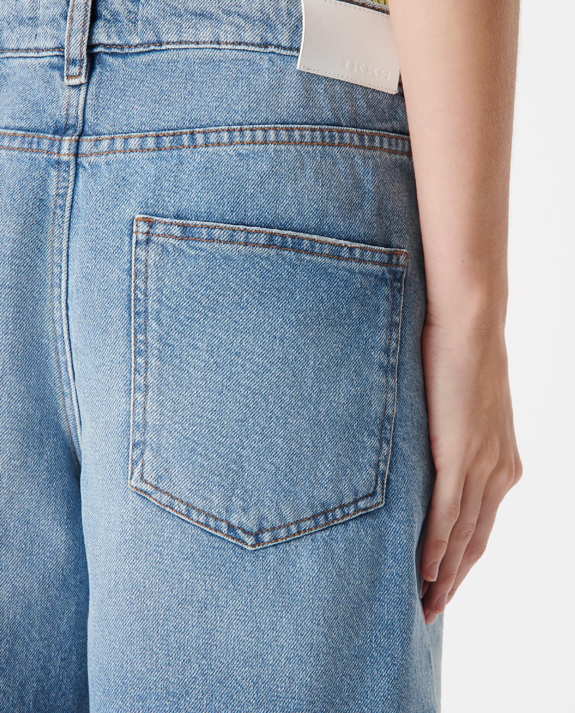 Bermudas de mujer vaqueras cinco bolsillos - IKKS - Índigo Índigo-5