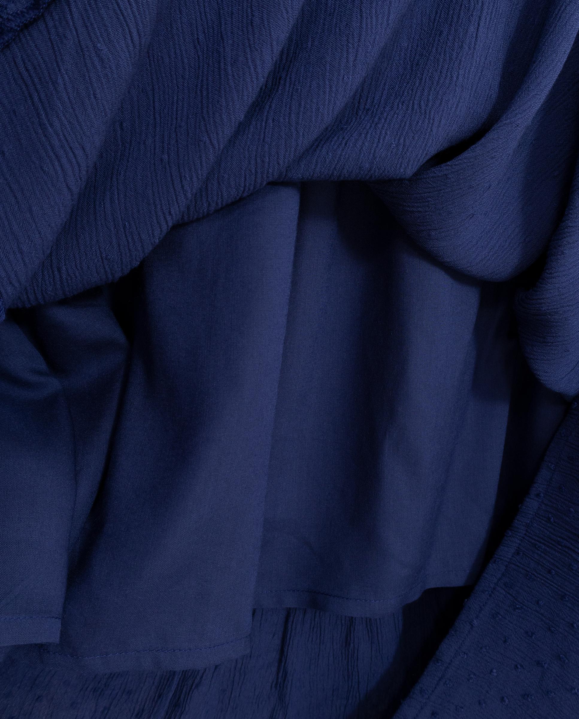 Imagen 4 de Vestido largo de tirantes - IKKS - Azul índigo Azul índigo