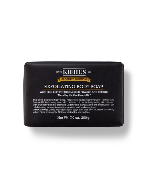 Pastilla de jabon exfoliante Gooming Solutions Exfoliating Body Scrub 200 gr Kiehl´s