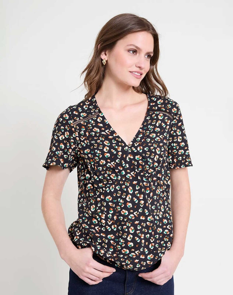 Blusas Naf Naf Naf Mujer El Corte Ingles Animal Print Ropa Naf Naf