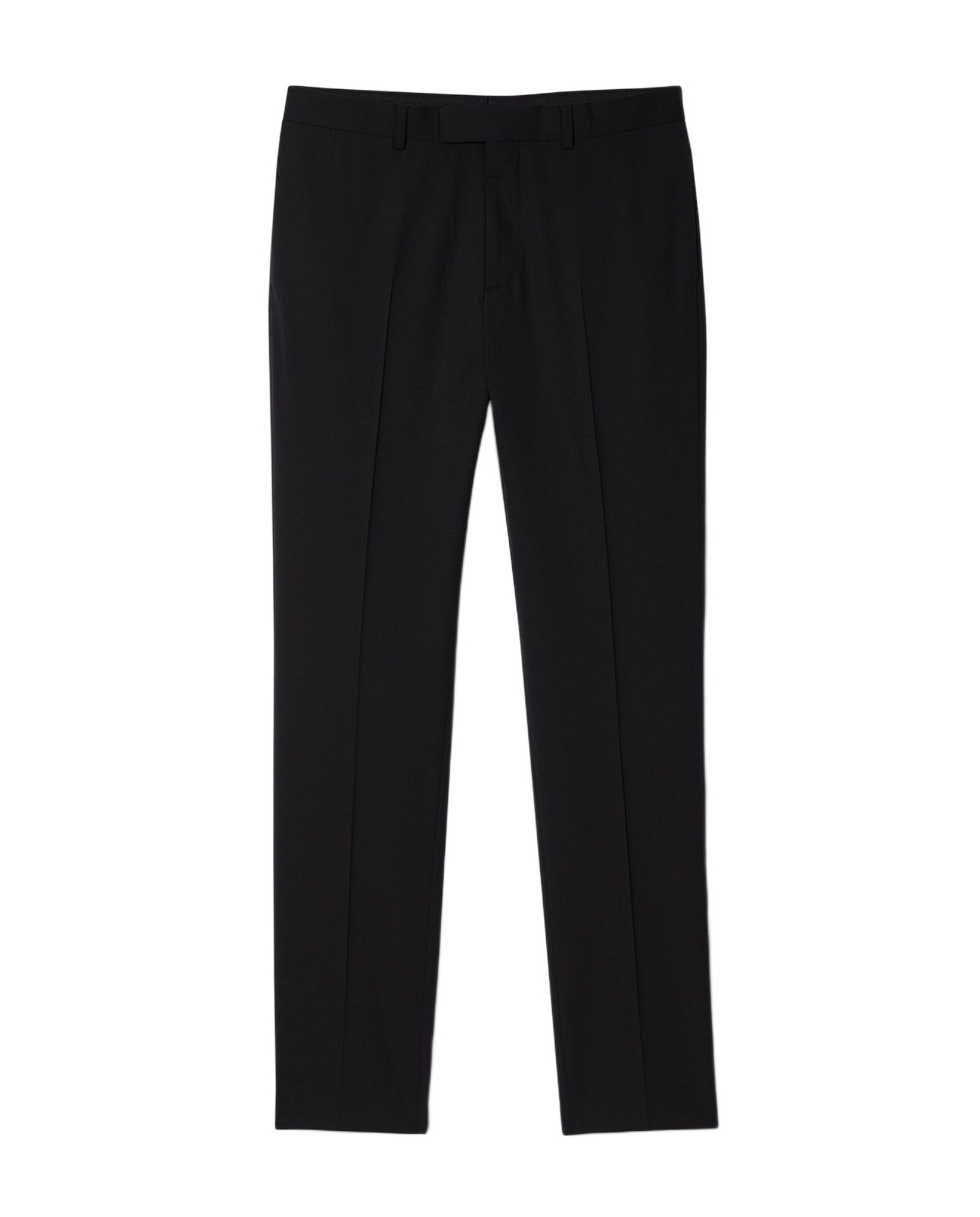 Pantalón de traje para hombre corte clásico de lana - Sandro - Negro Negro-6