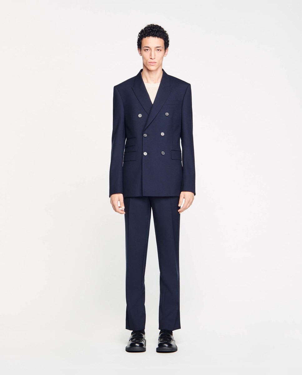 traje azul navy hombre