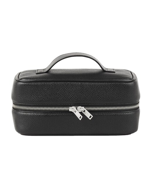 Imagen 0 de Neceser de hombre color negro con cremallera