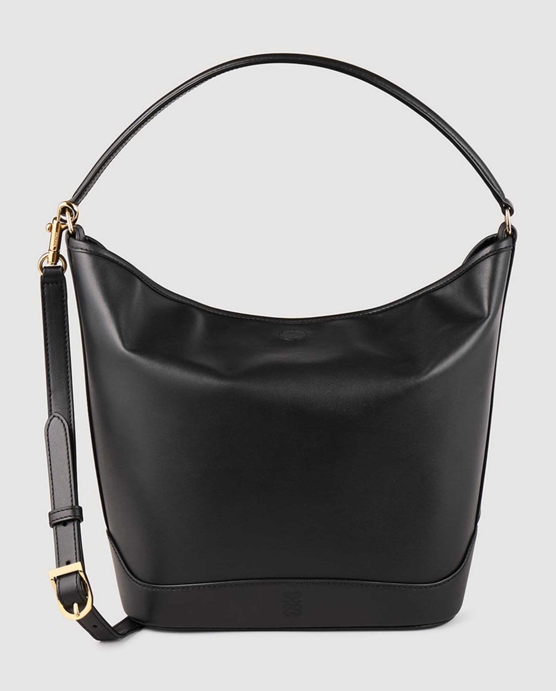 Bolso de mujer saca de cuero - Sandro - Negro Negro-2