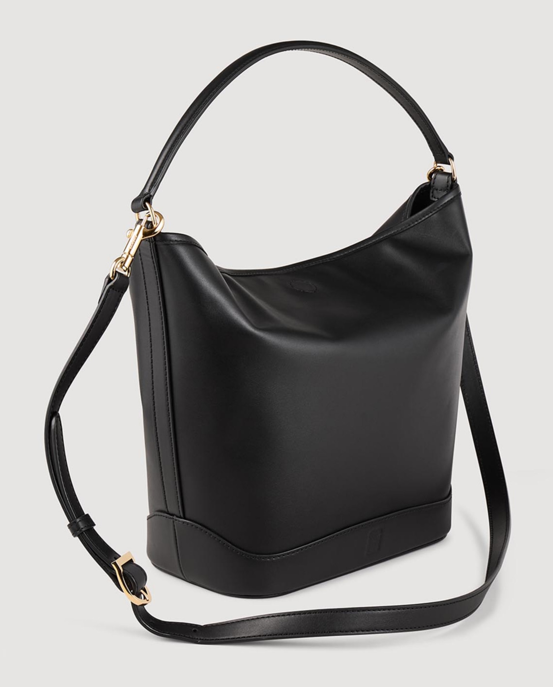 Bolso de mujer saca de cuero - Sandro - Negro Negro-3