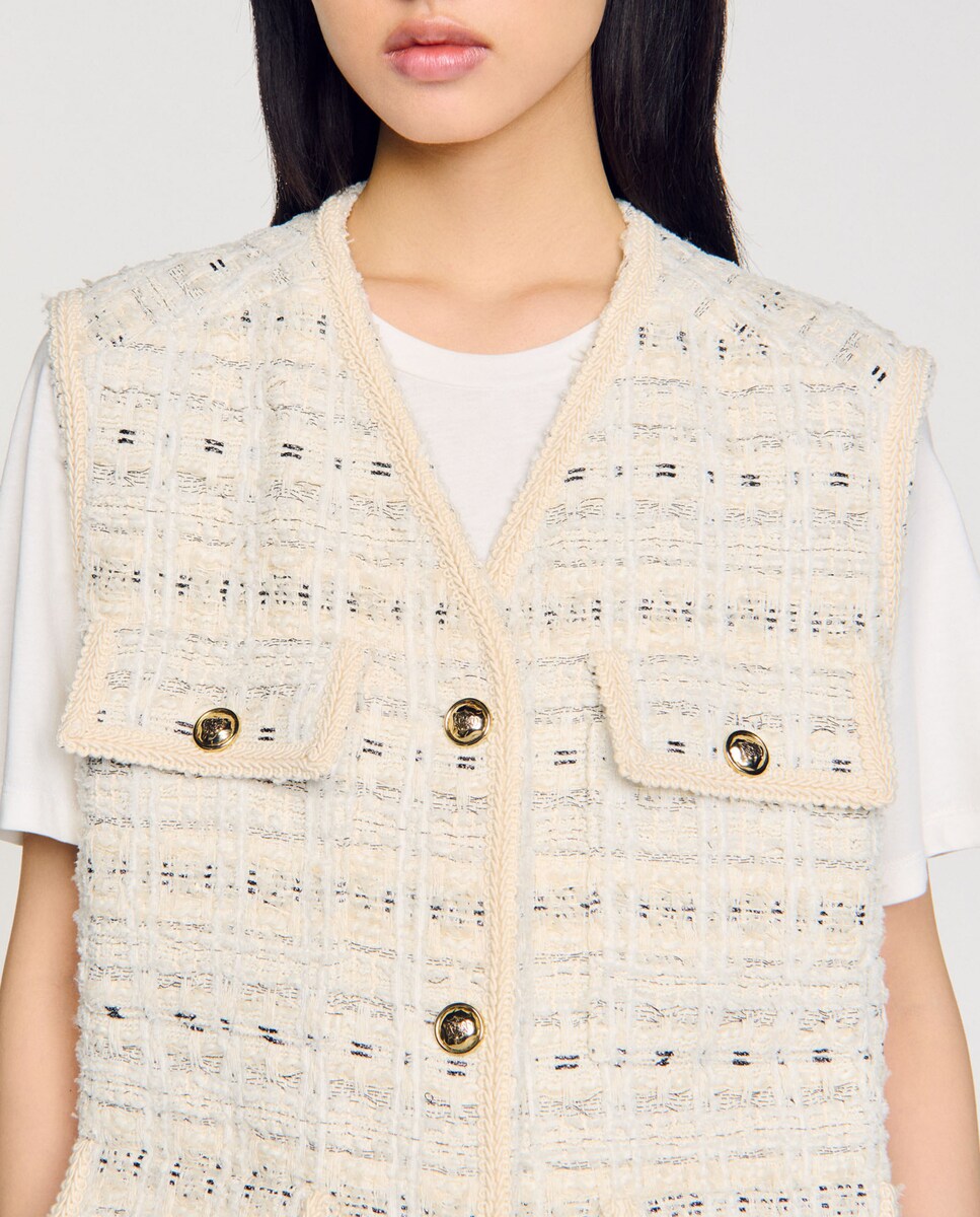 Inditex Black Friday Sfera El Corte Ingles Chaleco Sfera Tweed