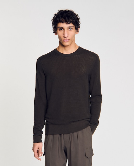 Imagen 0 de Jersey de hombre de punto texturizado