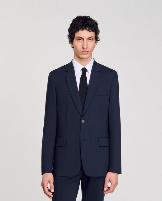 Imagen 0 de Chaqueta de hombre de traje de lana